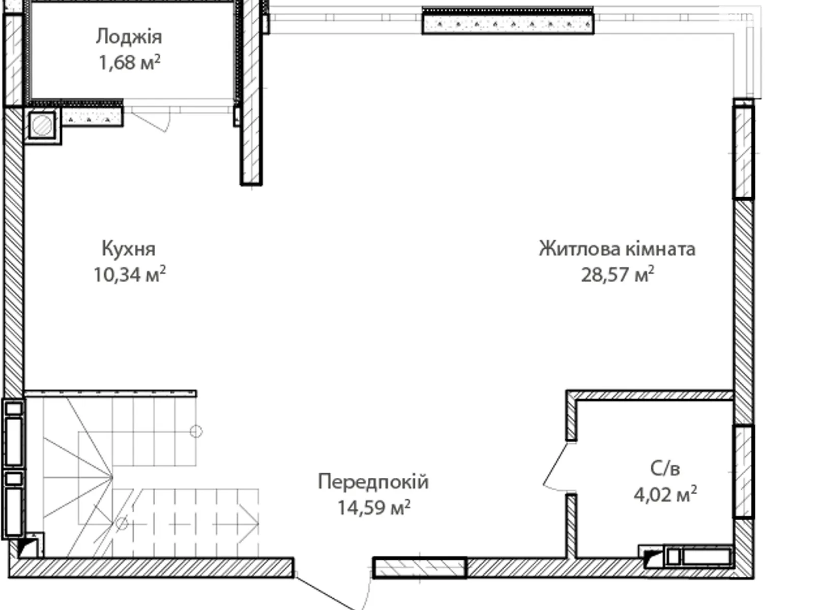 Продается 4-комнатная квартира 113 кв. м в Ирпене, ул. Достоевского, 2