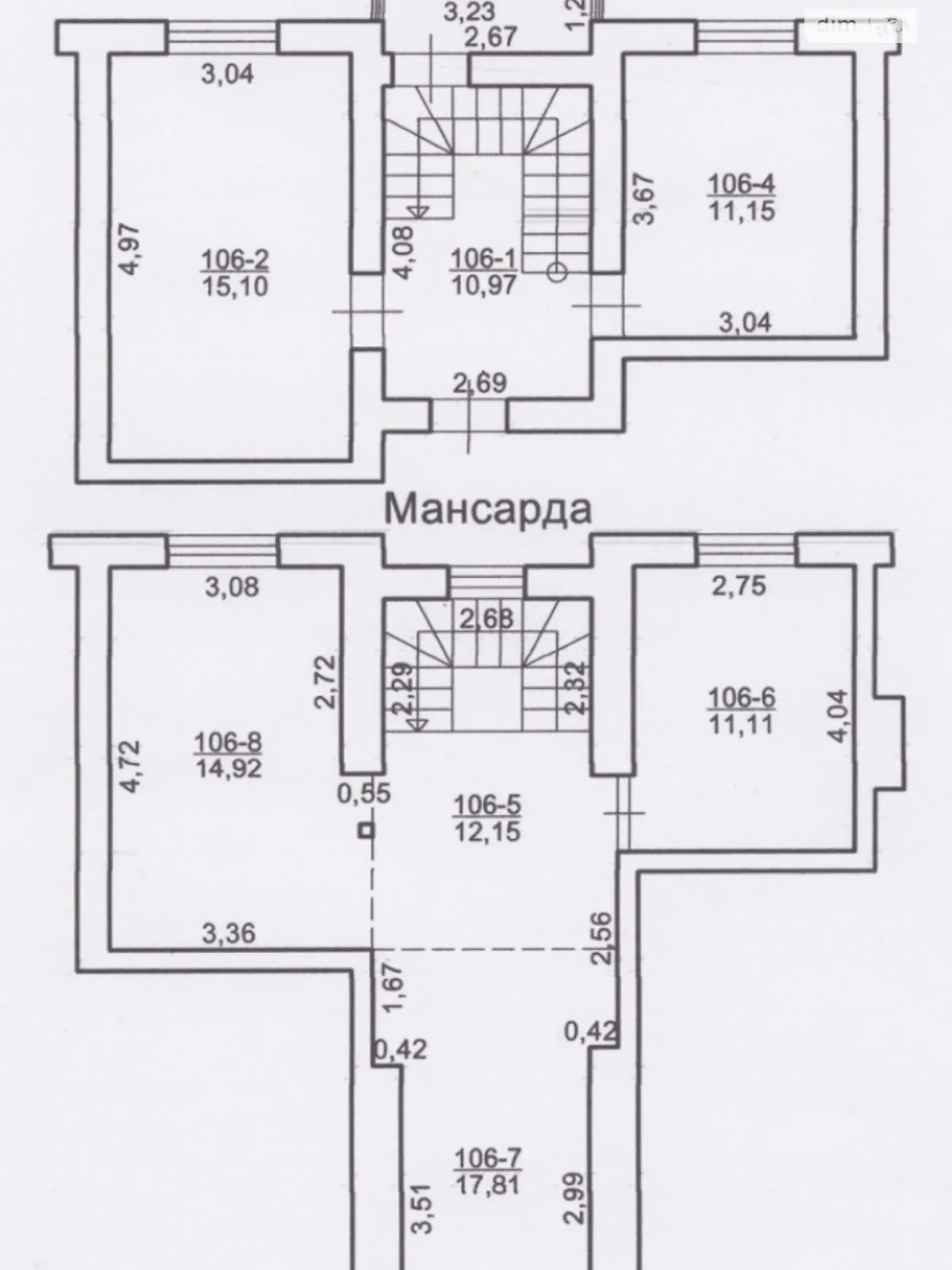 Продается 3-комнатная квартира 96 кв. м в Ивано-Франковске, ул. Кобылянской