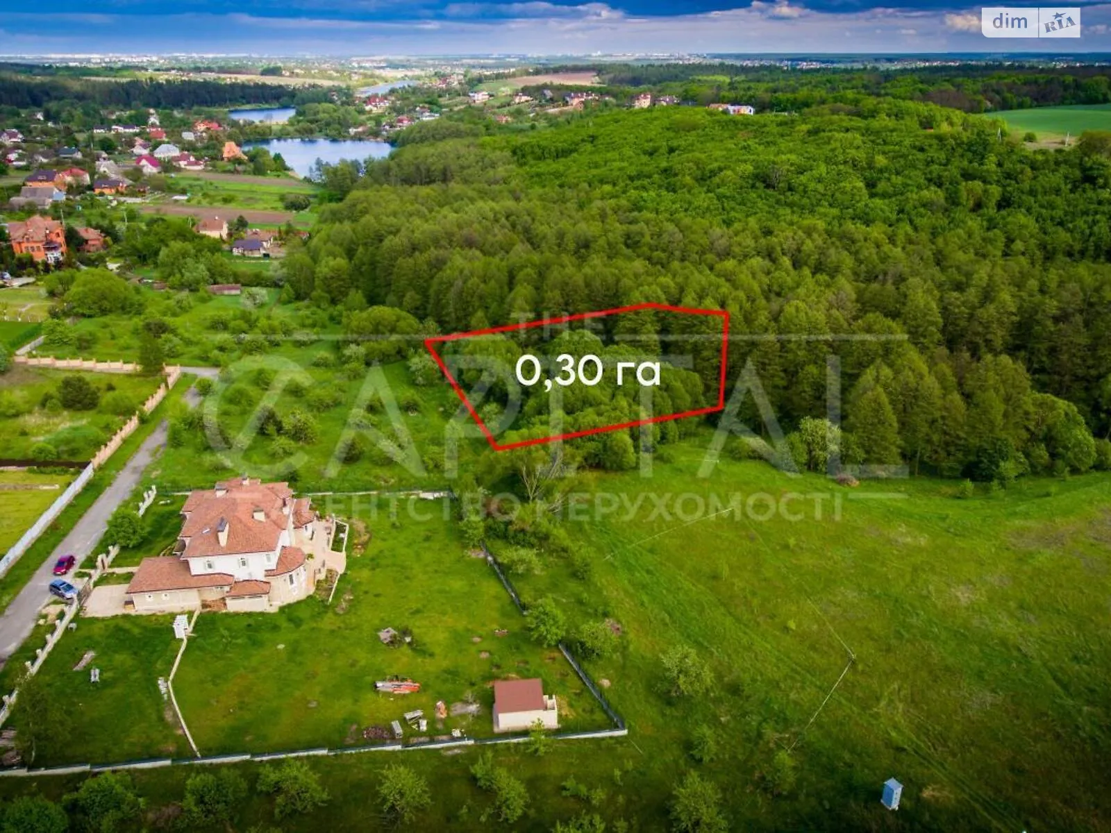 Продається земельна ділянка 30 соток у Київській області, цена: 97500 $