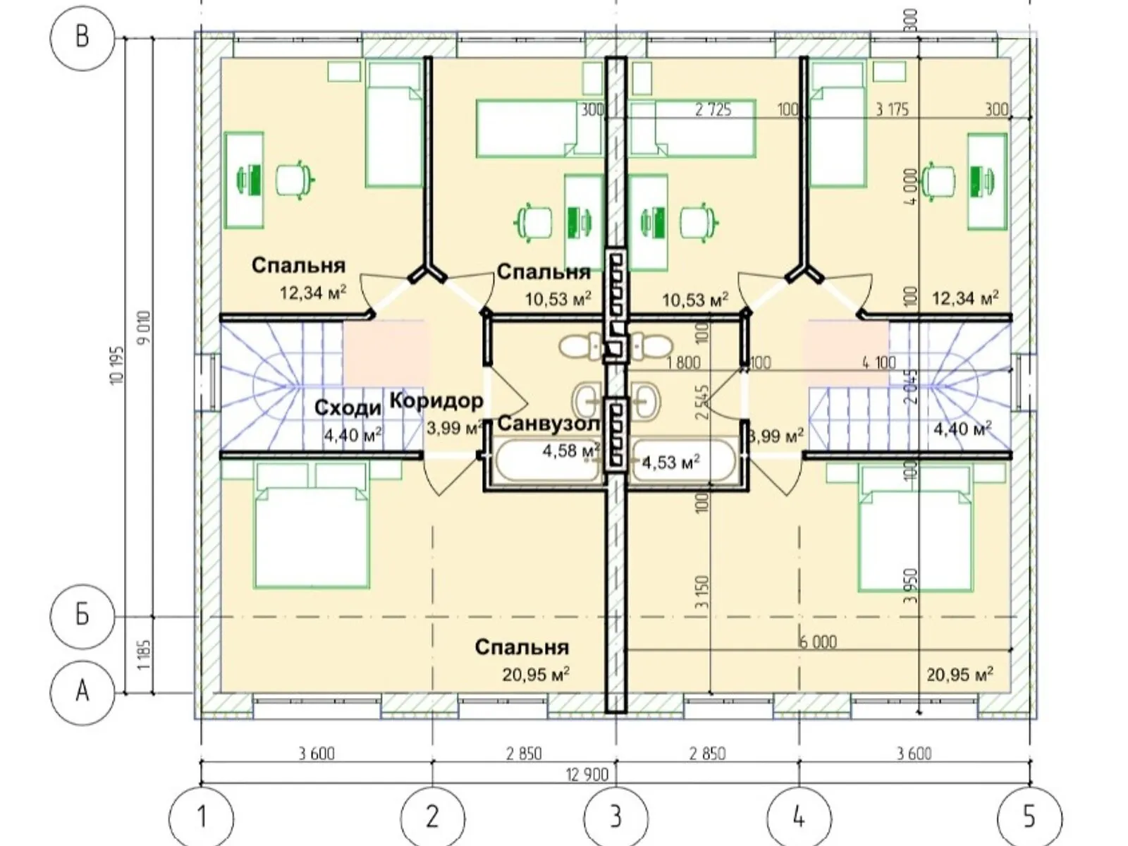 Продається будинок 2 поверховий 110 кв. м з гаражем, цена: 72000 $