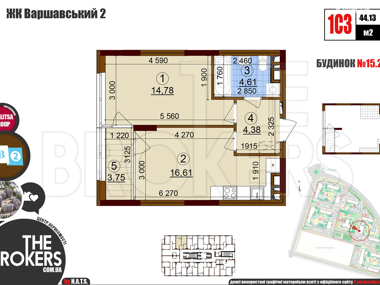 Продается 1-комнатная квартира 45 кв. м в Киеве, просп. Правды, 45А