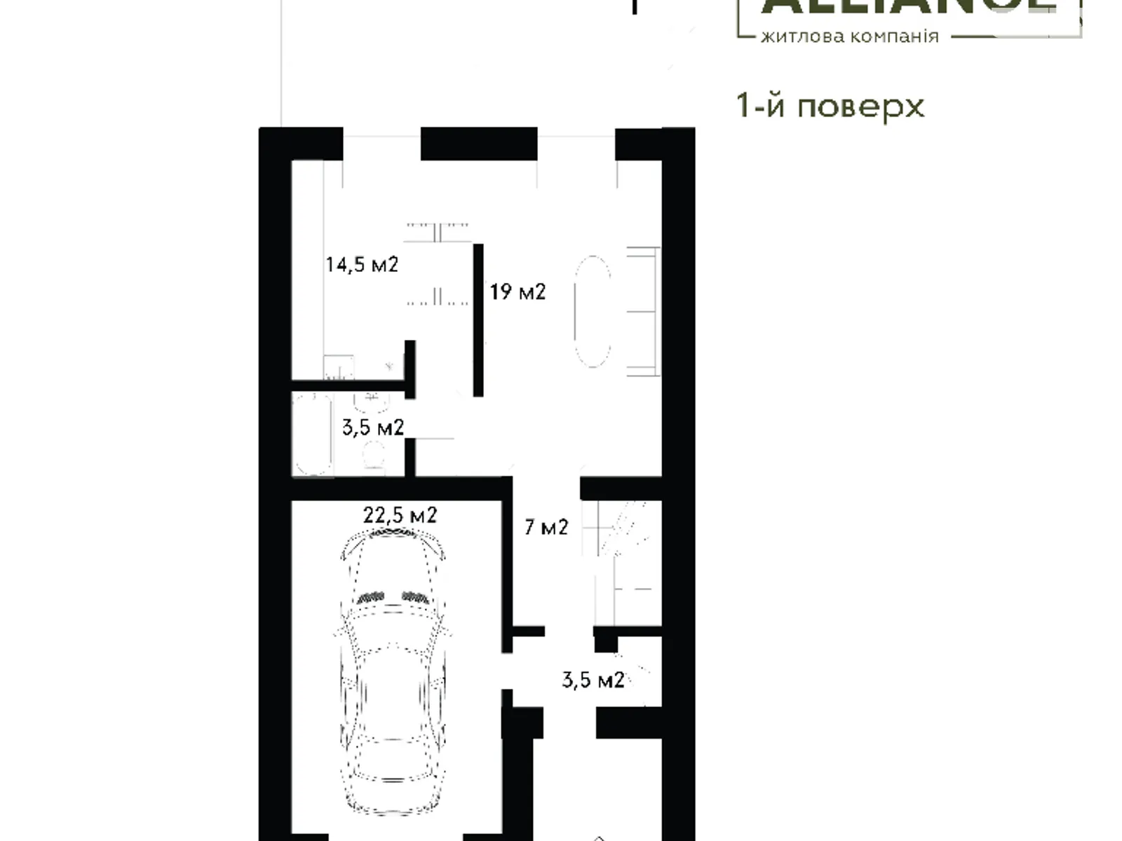 Продается дом на 2 этажа 140 кв. м с балконом, цена: 90000 $