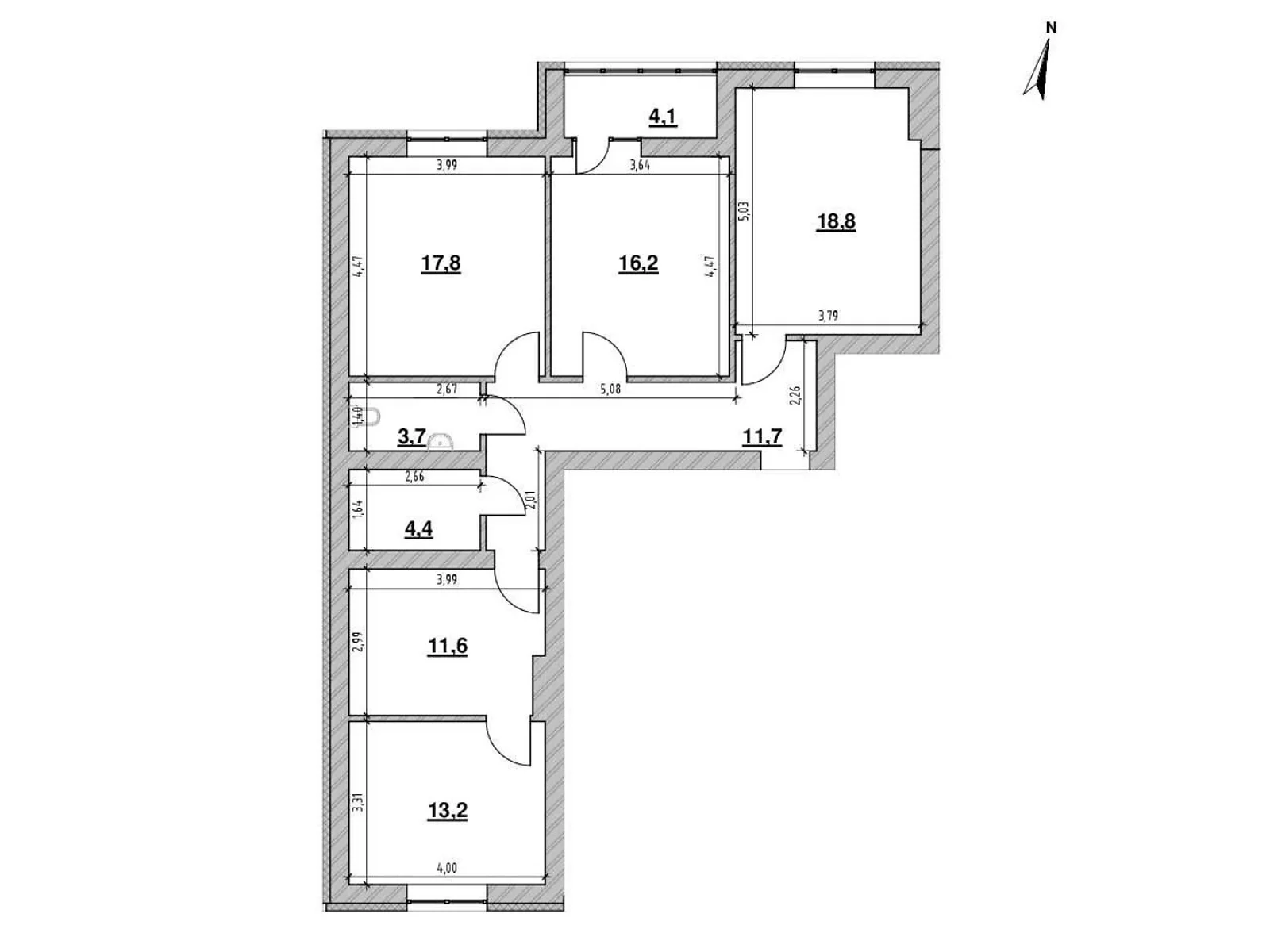 Продається офіс 101.5 кв. м в бізнес-центрі, цена: 115044 $ - фото 1