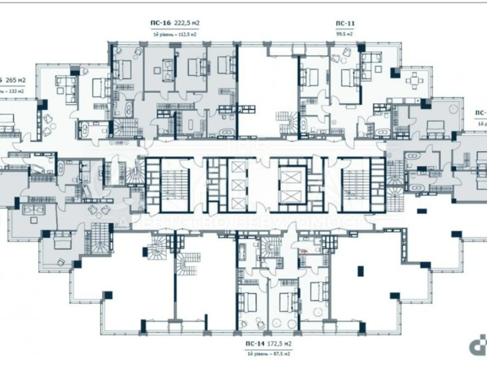 Продается 10-комнатная квартира 201 кв. м в Киеве, ул. Антоновича(Горького), 136-138 - фото 1