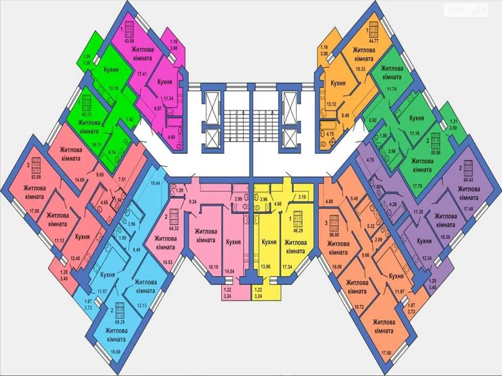 Продается 1-комнатная квартира 42 кв. м в Полтаве, ул. Весенняя - фото 1