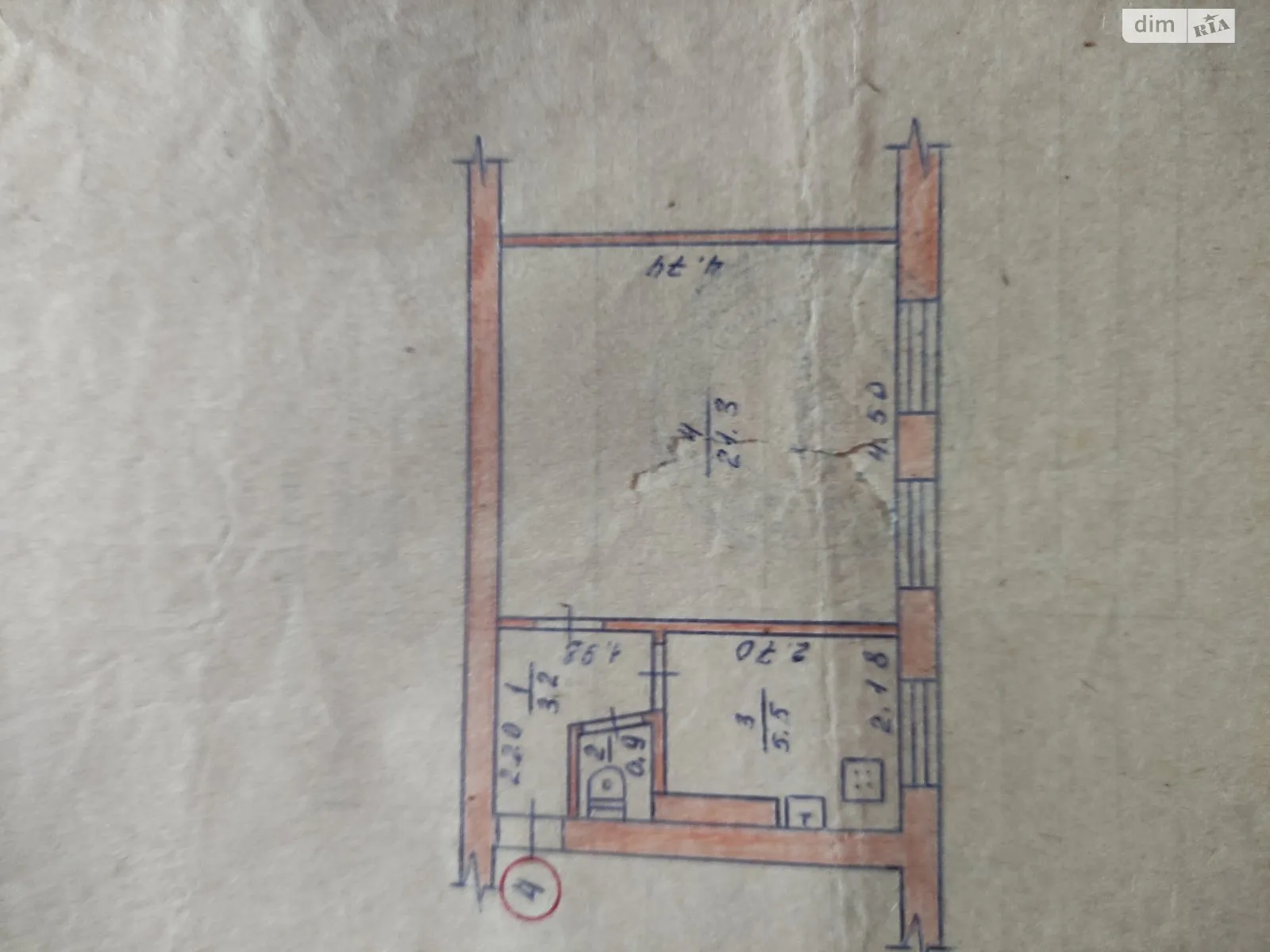 Продається 1-кімнатна квартира 31 кв. м у Житомирі, цена: 25600 $