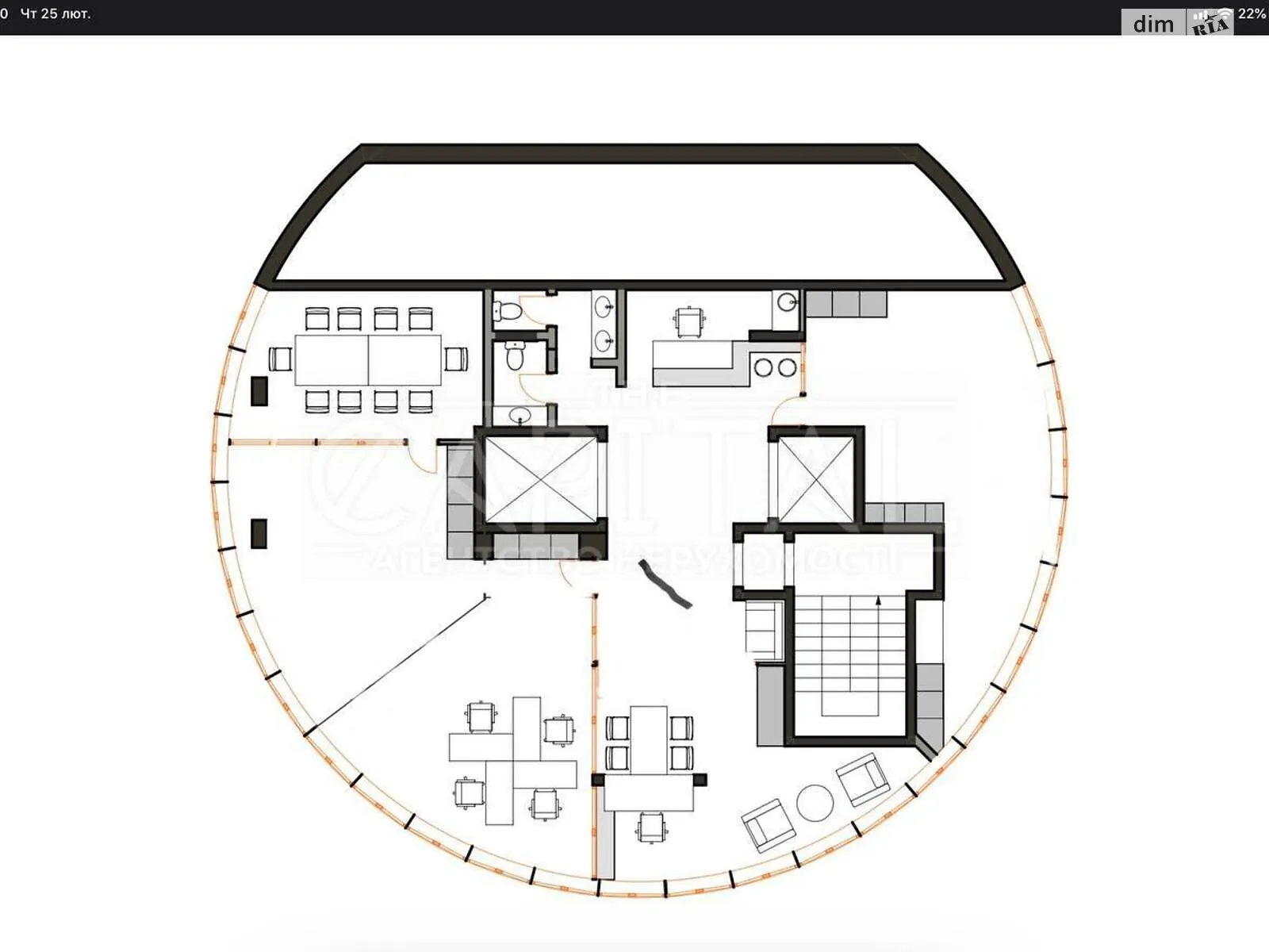 Продается объект сферы услуг 169 кв. м в 13-этажном здании - фото 2