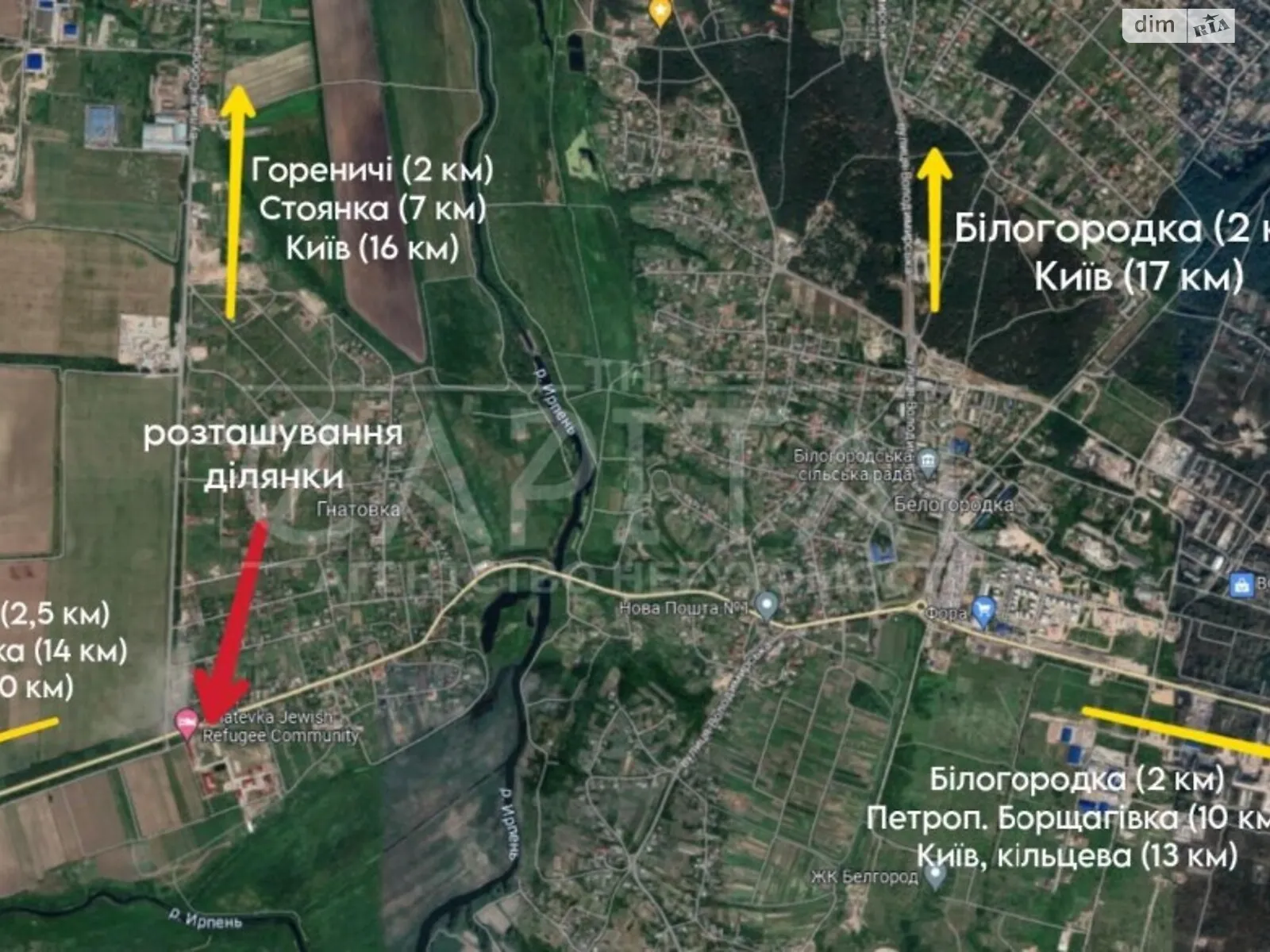 Продається земельна ділянка 10 соток у Київській області, цена: 50000 $