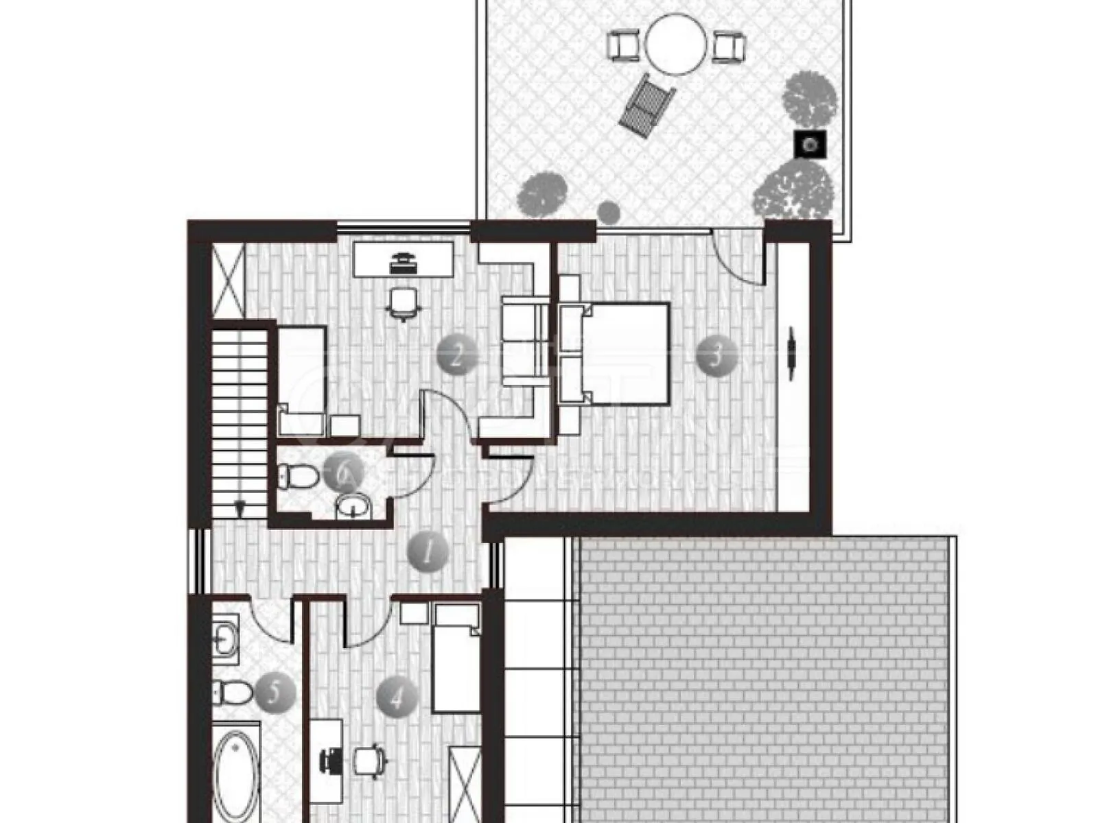 Продается дом на 2 этажа 162 кв. м с верандой - фото 3