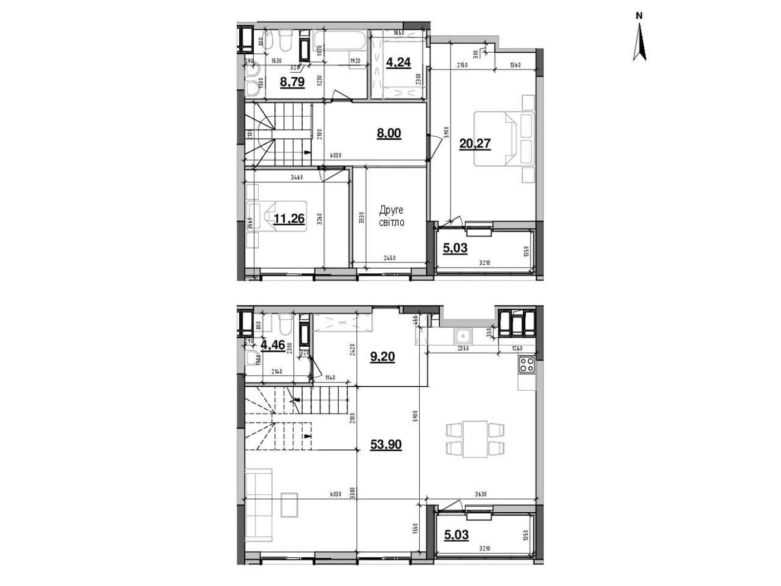 Продается 2-комнатная квартира 130.18 кв. м в Киеве, ул. Коновальца Евгения, 30