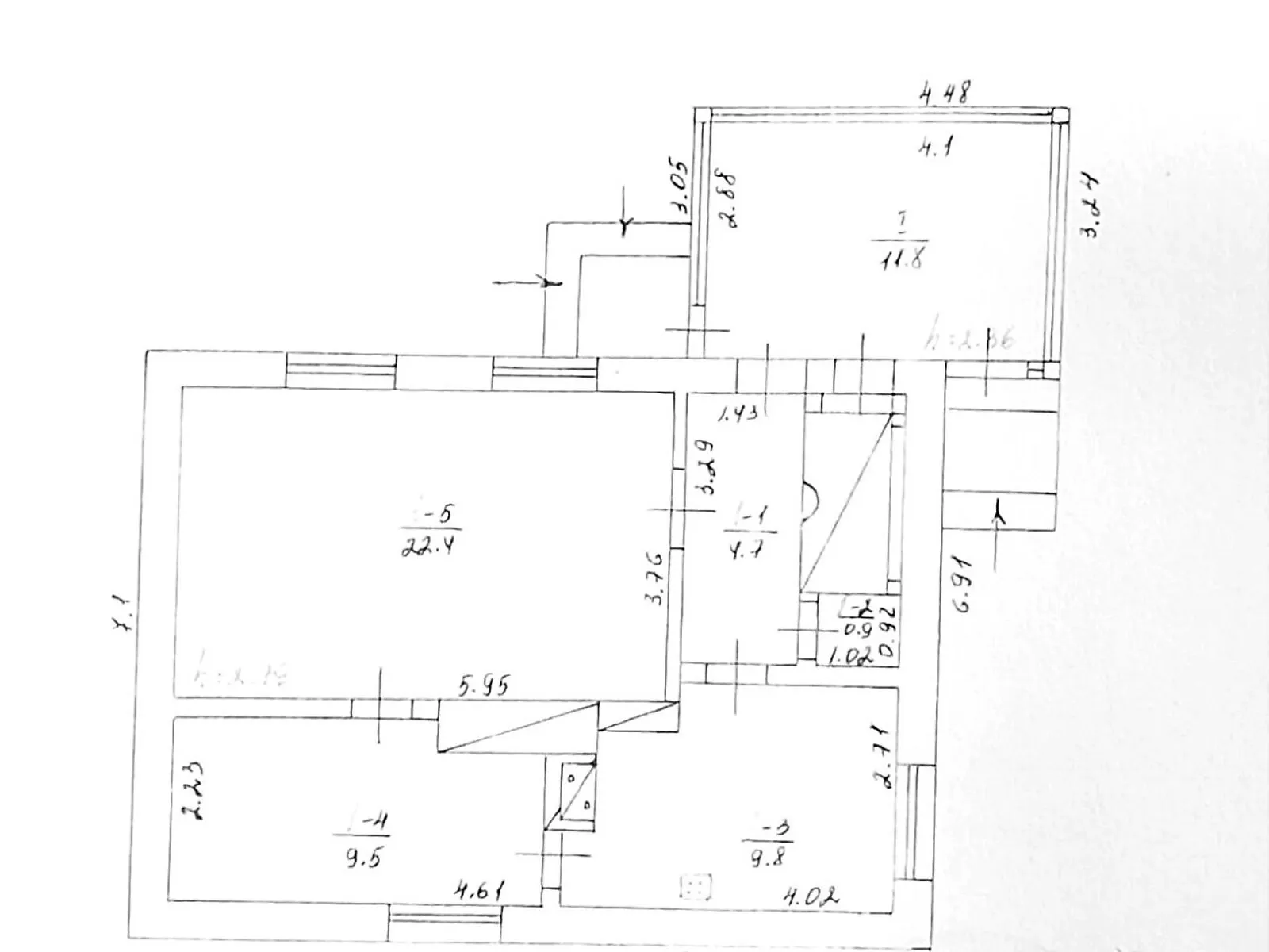 Продается одноэтажный дом 59 кв. м с террасой, цена: 16000 $