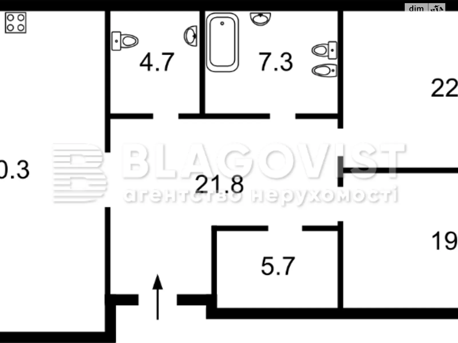 Продается 4-комнатная квартира 125.6 кв. м в Киеве, ул. Михаила Бойчука, 19А