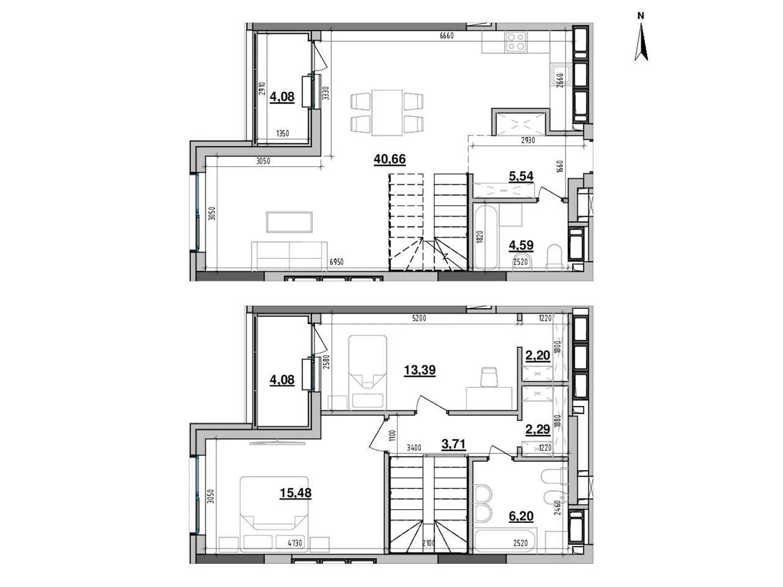 Продается 2-комнатная квартира 102.22 кв. м в Киеве