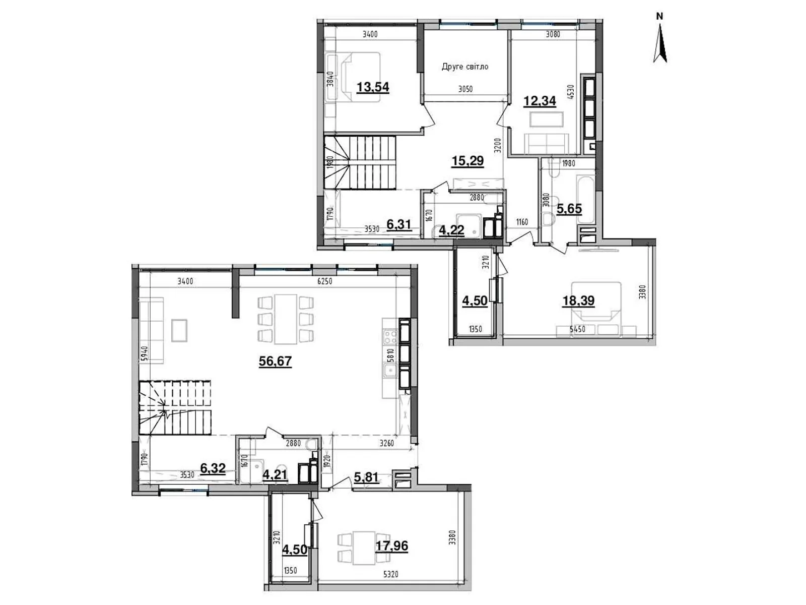 Продается 4-комнатная квартира 175.71 кв. м в Киеве, ул. Коновальца Евгения, 30 - фото 1