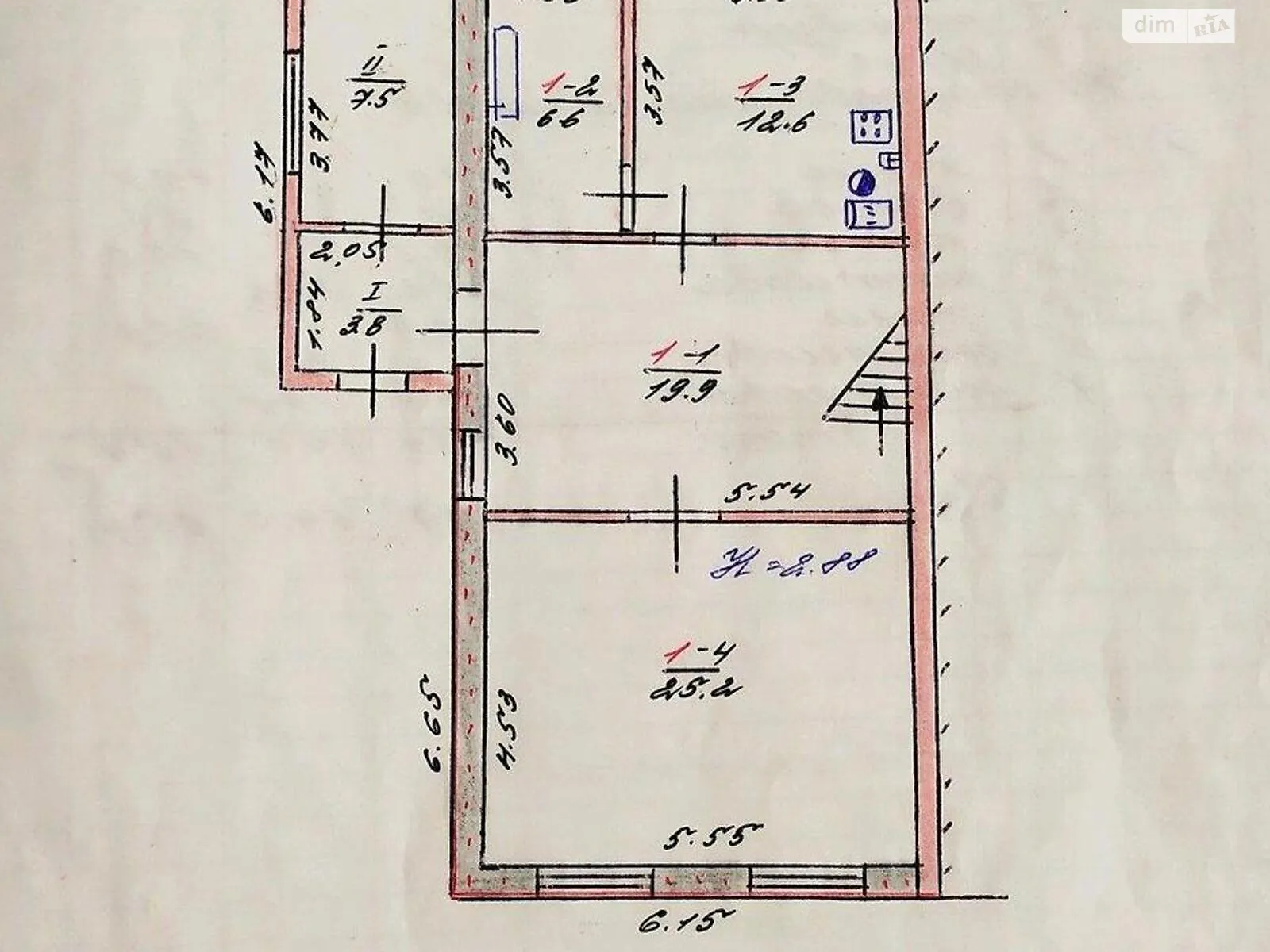 Продается дом на 2 этажа 140 кв. м с мансардой, цена: 60000 $ - фото 1