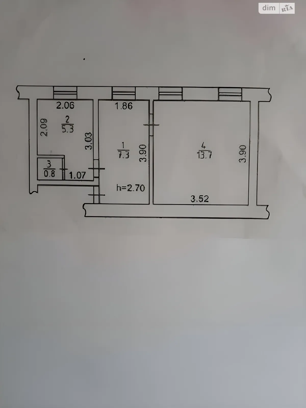 Продается 1-комнатная квартира 27 кв. м в Одессе, ул. Адмирала Лазарева, 8 - фото 1