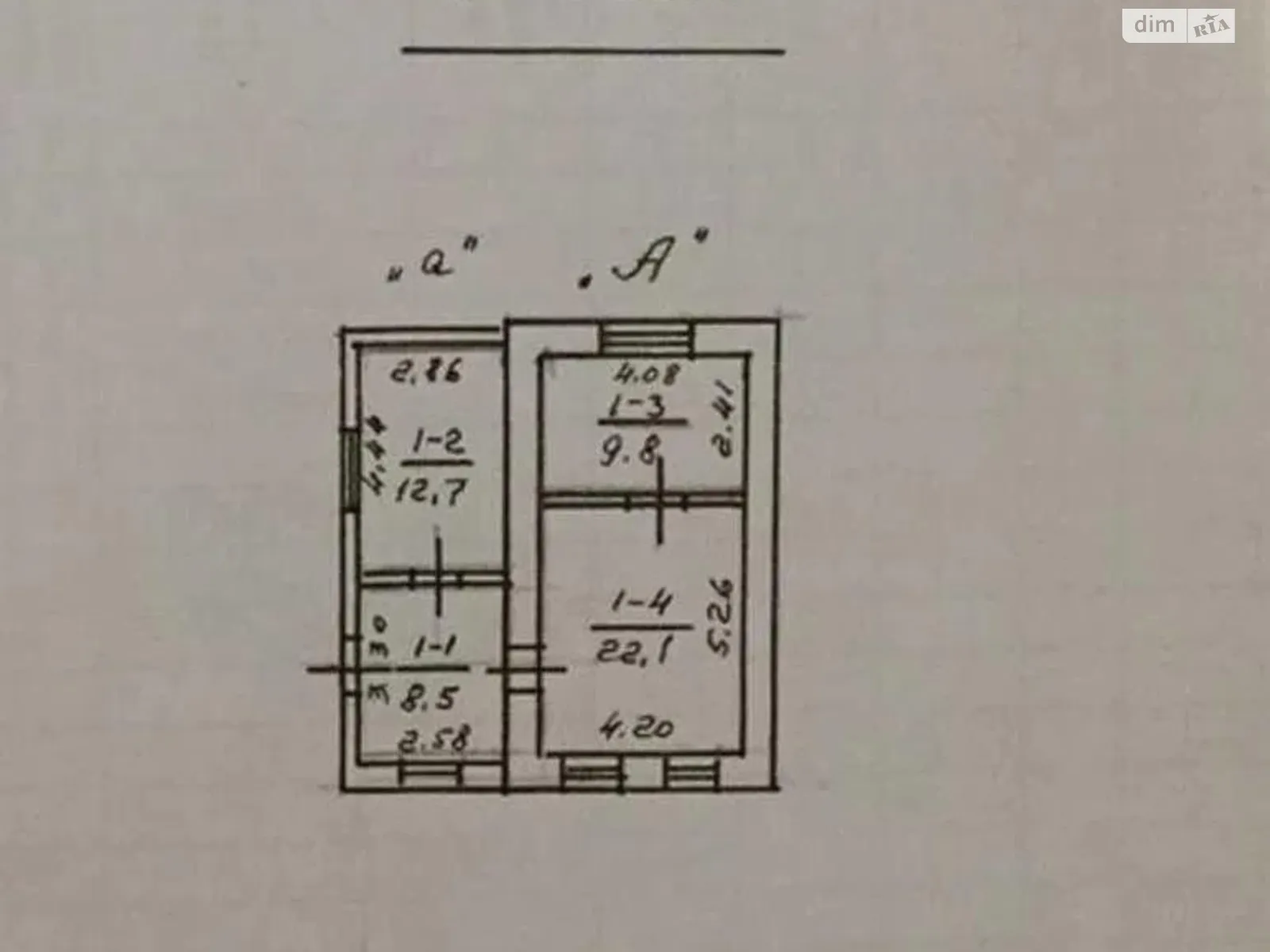 Продается одноэтажный дом 53 кв. м с беседкой, цена: 57000 $ - фото 1