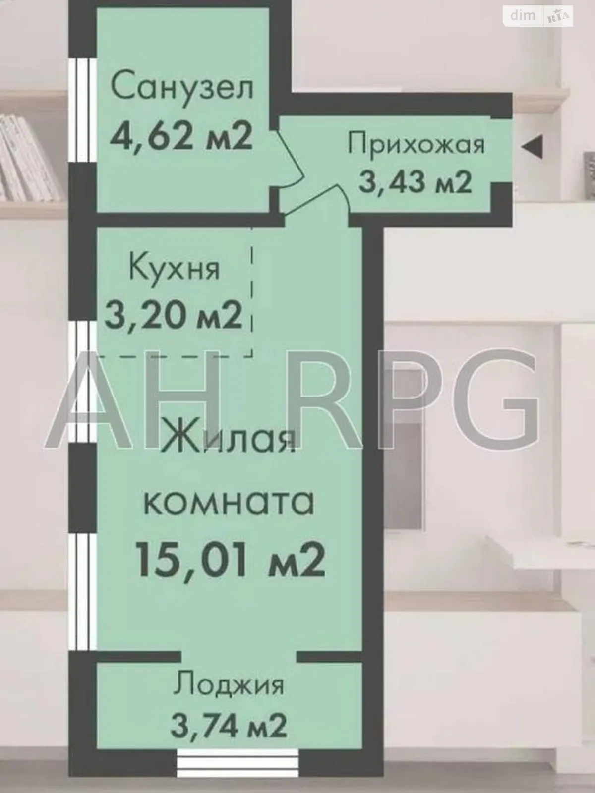 Продается 1-комнатная квартира 30 кв. м в Киеве, ул. Михаила Максимовича, 24 - фото 1