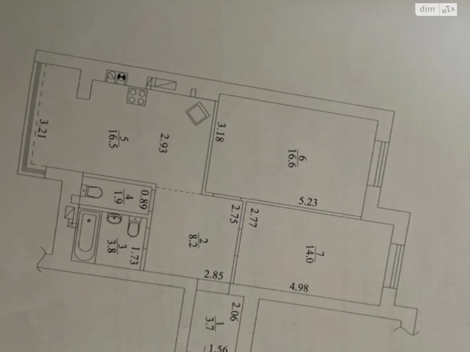 Продается 2-комнатная квартира 65 кв. м в Ирпене, ул. Есенина, 31