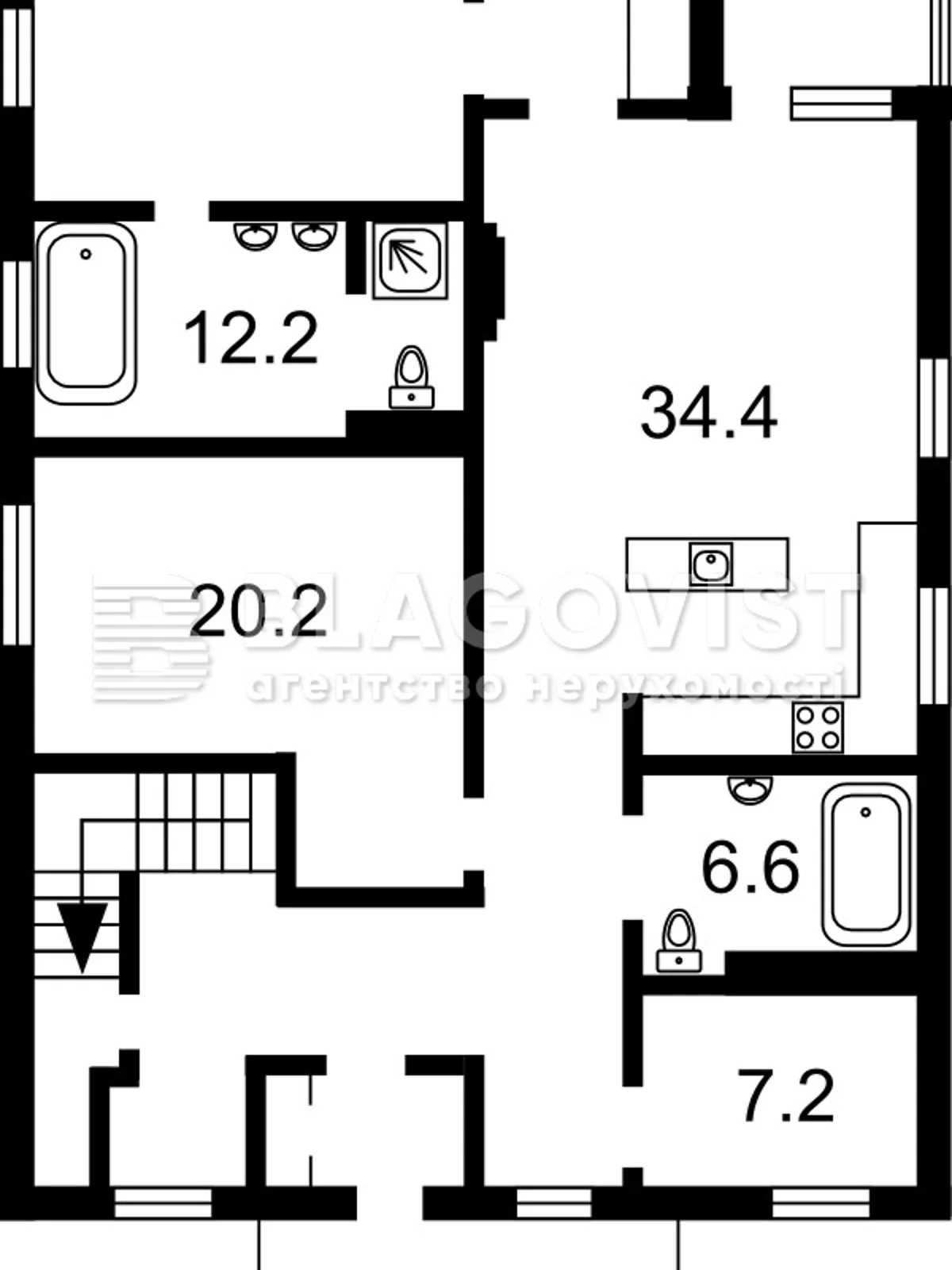 Продается дом на 2 этажа 273 кв. м с террасой - фото 3