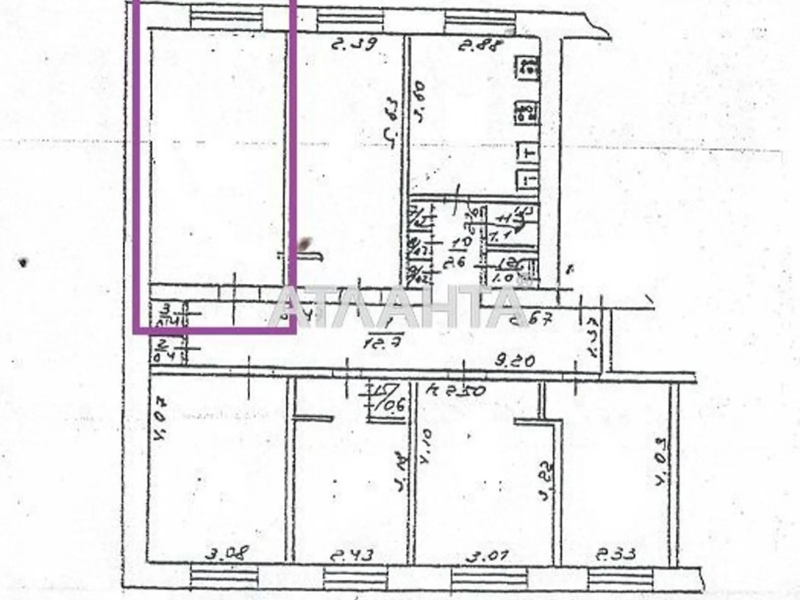 Продается комната 25 кв. м в Одессе, цена: 10500 $