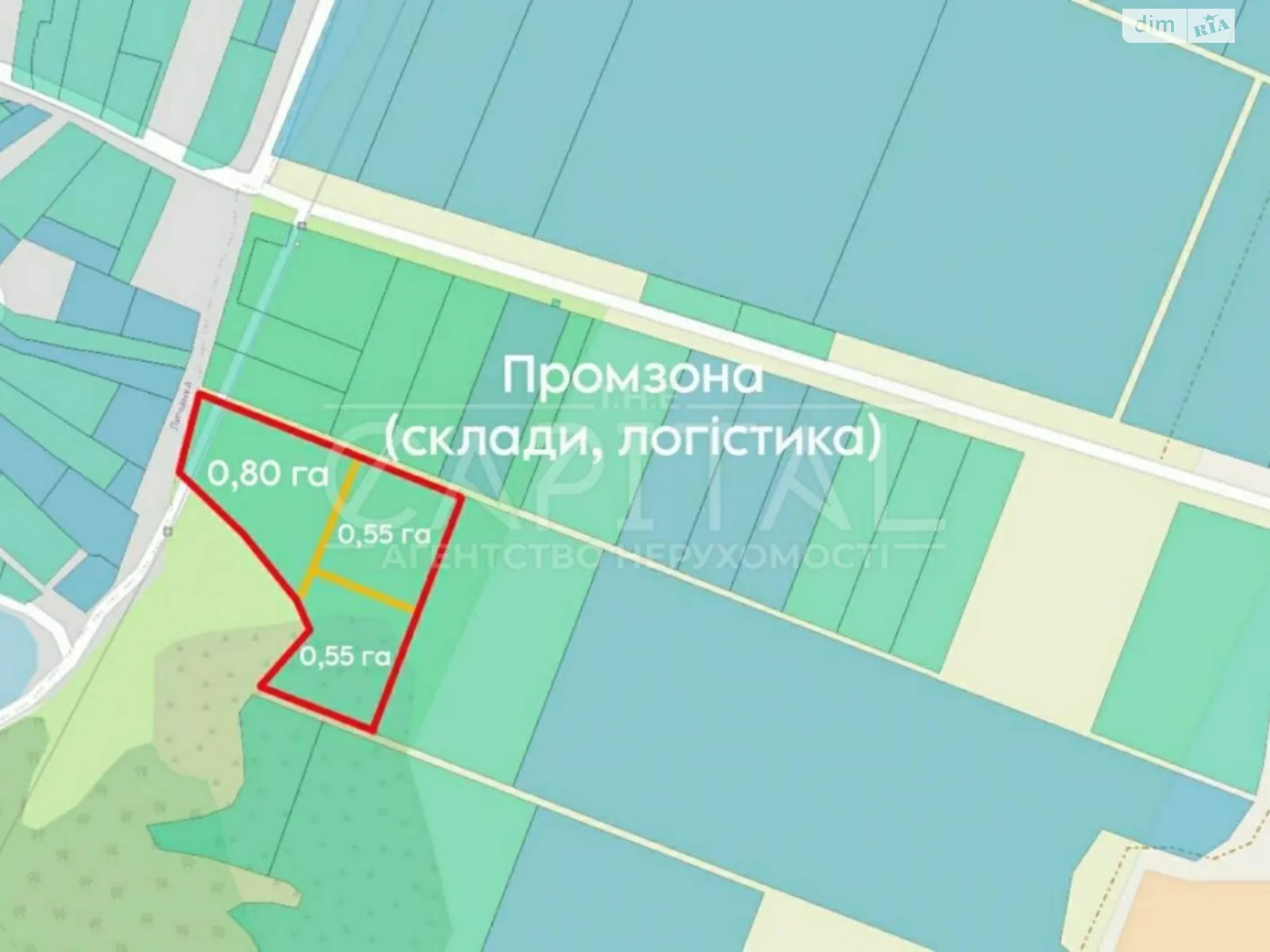 Продається земельна ділянка 191 соток у Київській області - фото 2