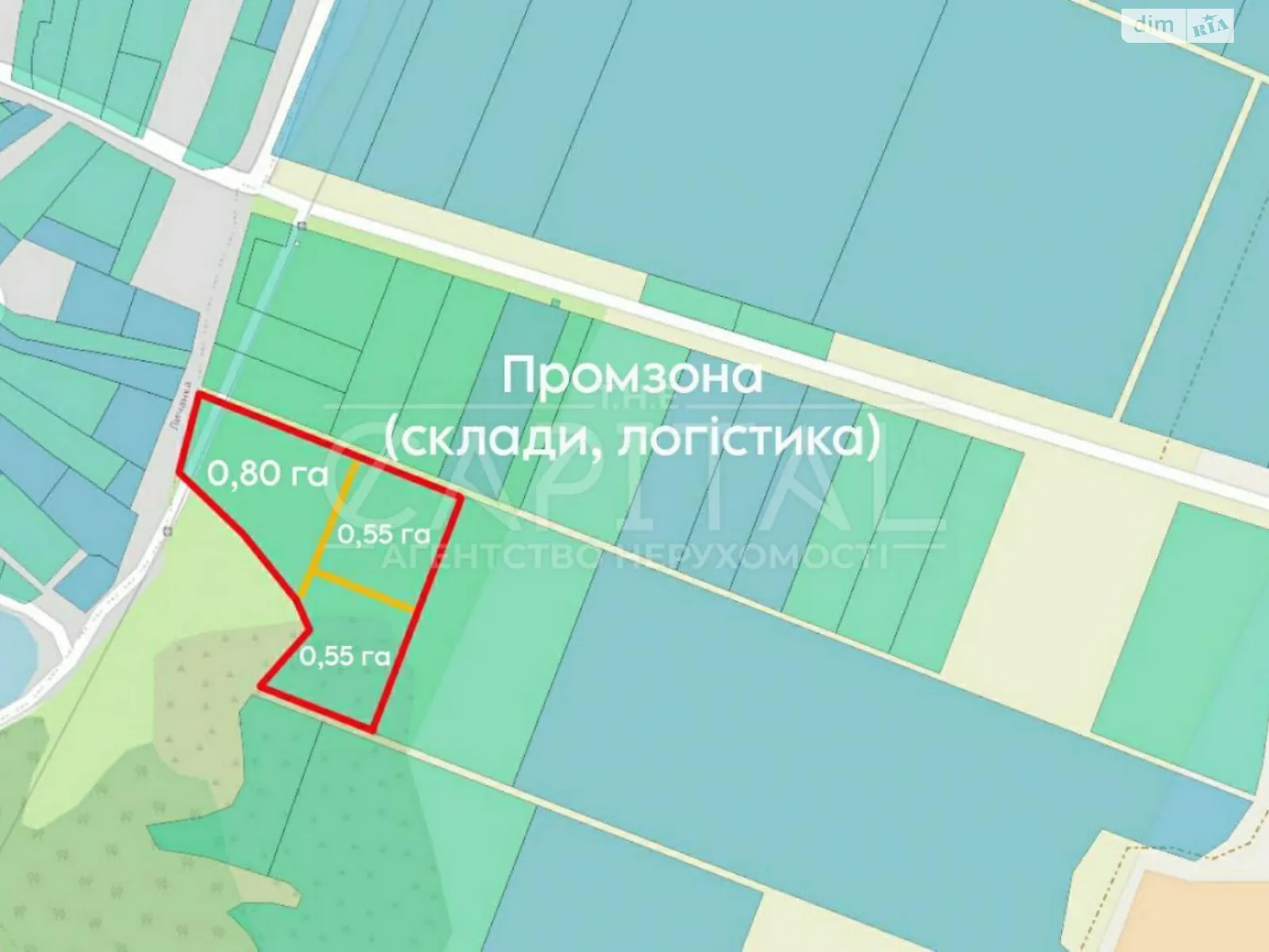 Продається земельна ділянка 191 соток у Київській області, цена: 130000 $ - фото 1