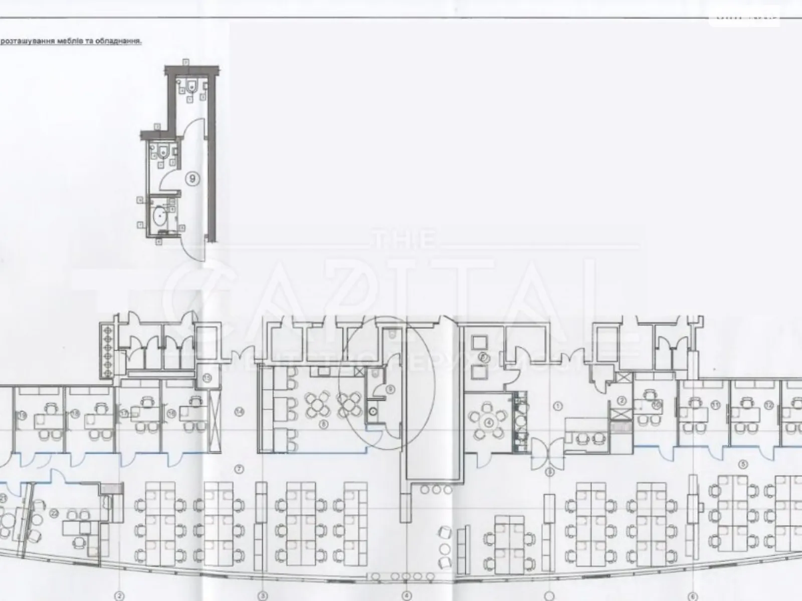 Сдается в аренду офис 566 кв. м в бизнес-центре, цена: 21751 $ - фото 1