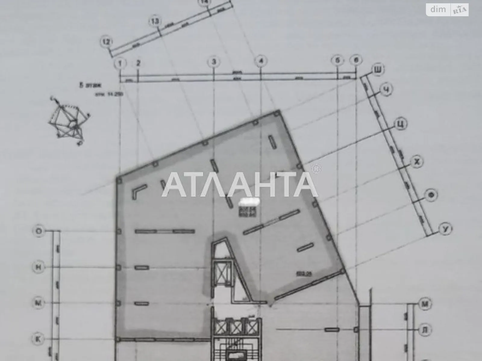 Продається приміщення вільного призначення 400 кв. м в 25-поверховій будівлі, цена: 560000 $