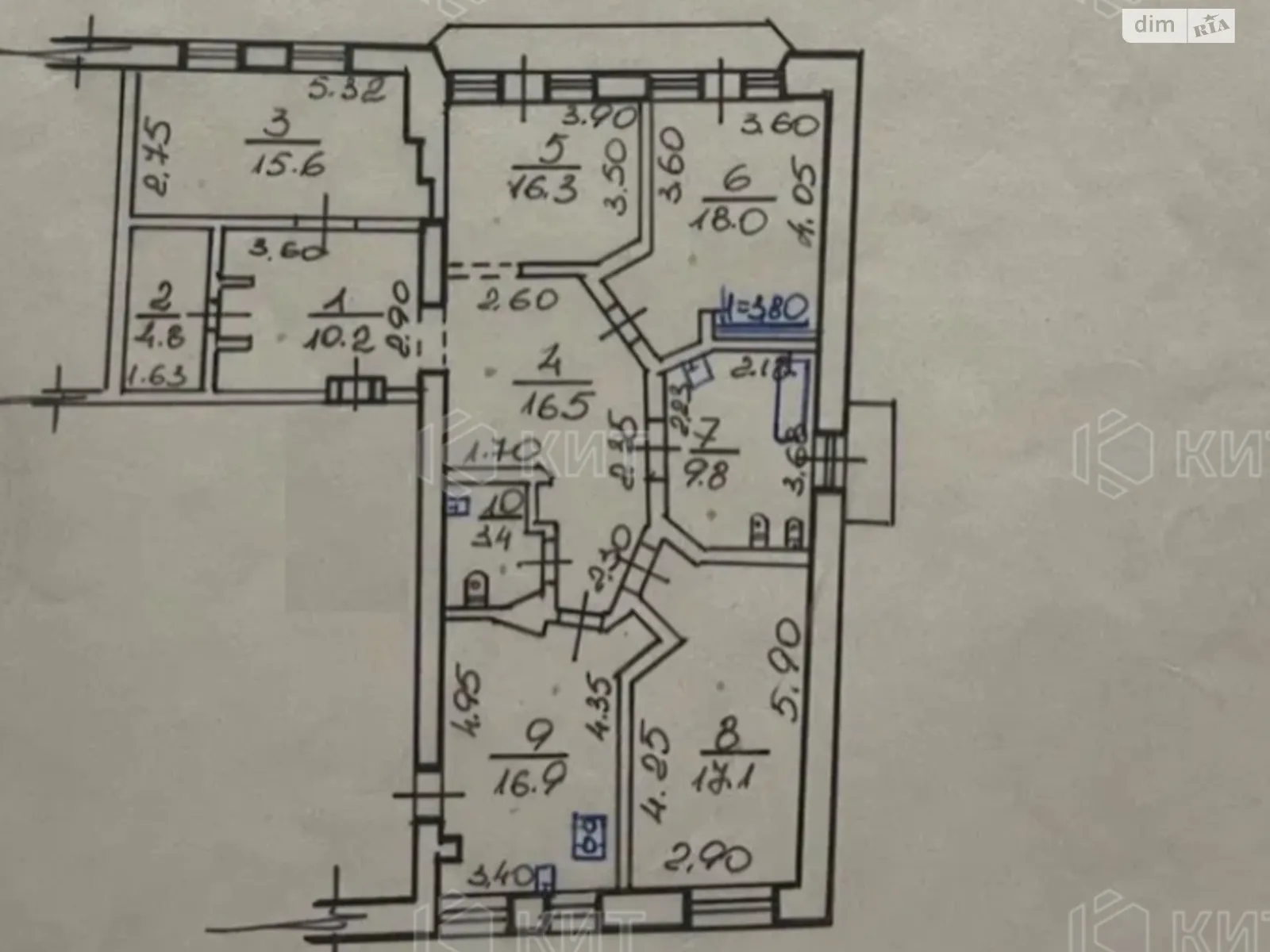 Продается 4-комнатная квартира 135 кв. м в Харькове, ул. Сумская, 122