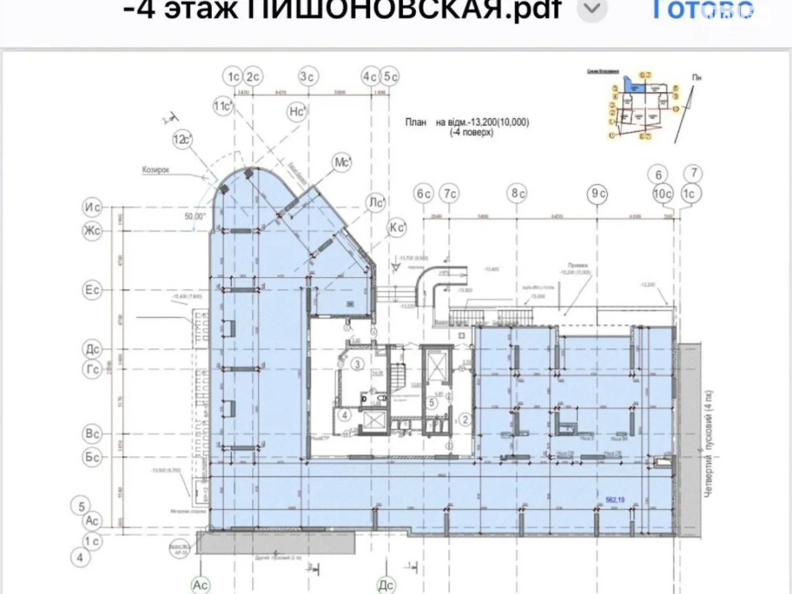 Продається офіс 655 кв. м в бізнес-центрі, цена: 491000 $