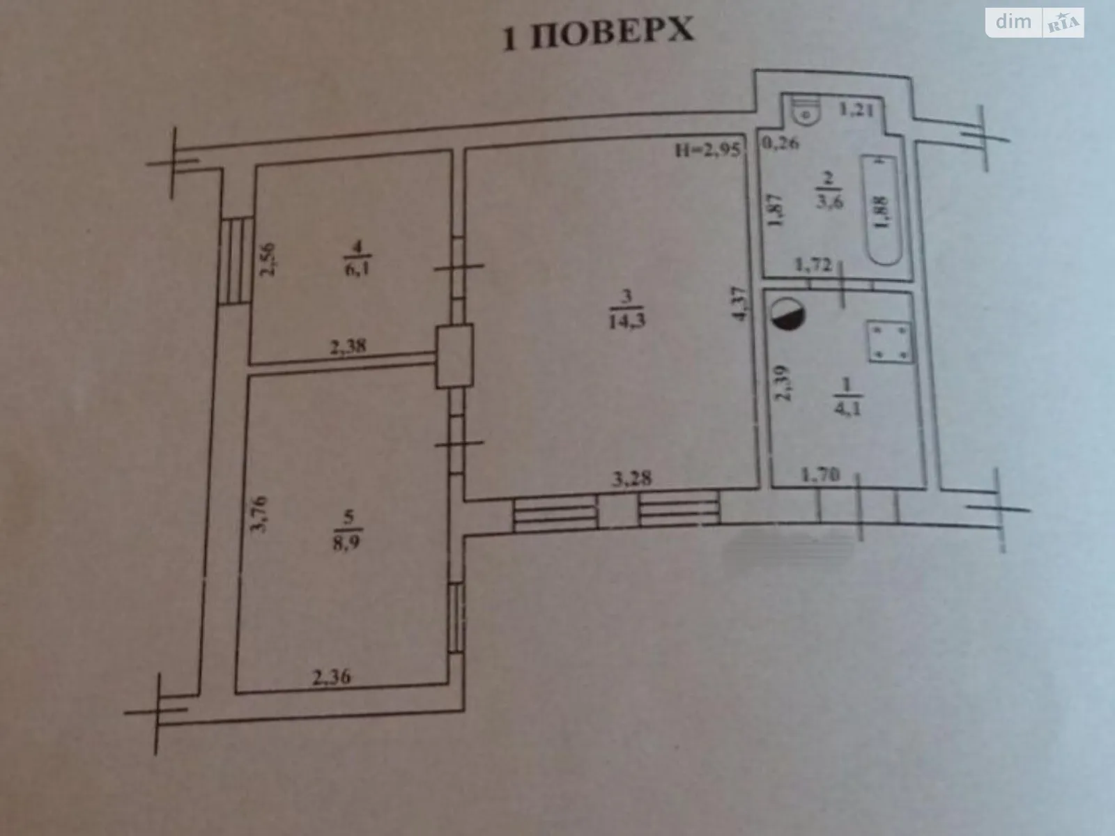 Продается 2-комнатная квартира 47 кв. м в Одессе, ул. Генерала Ватутина