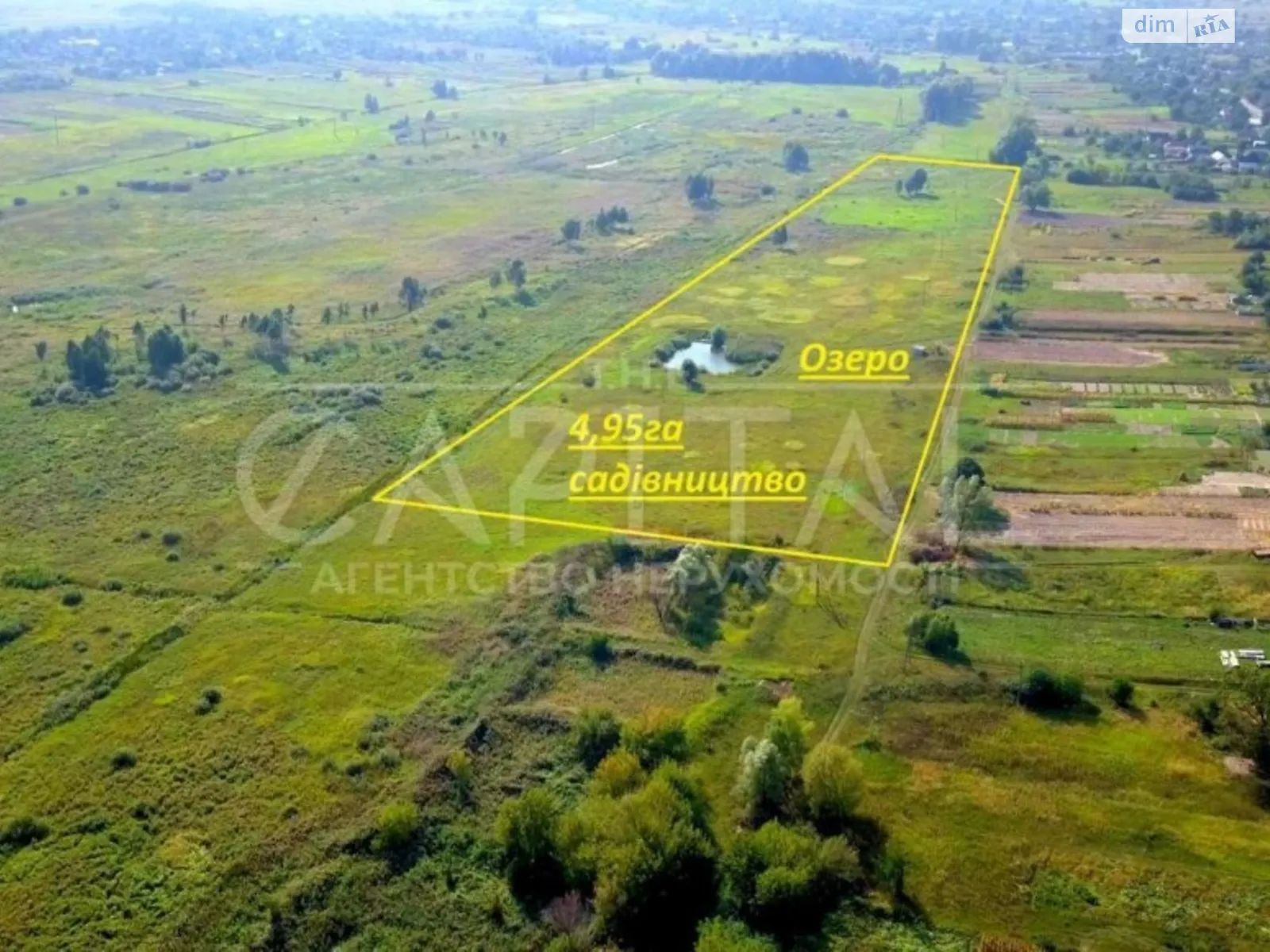 Продается земельный участок 495 соток в Киевской области, цена: 140000 $ - фото 1