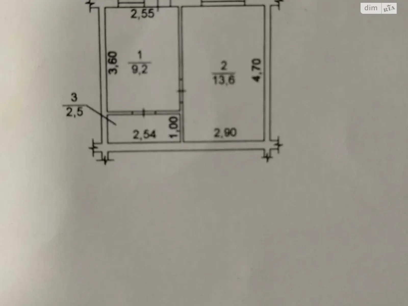 Продається 1-кімнатна квартира 25 кв. м у Одесі, цена: 21000 $