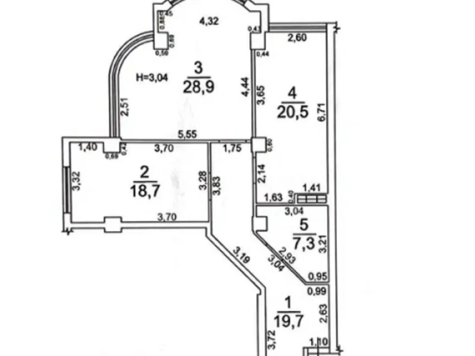 Продается 2-комнатная квартира 95 кв. м в Одессе, бул. Французский, 22/3