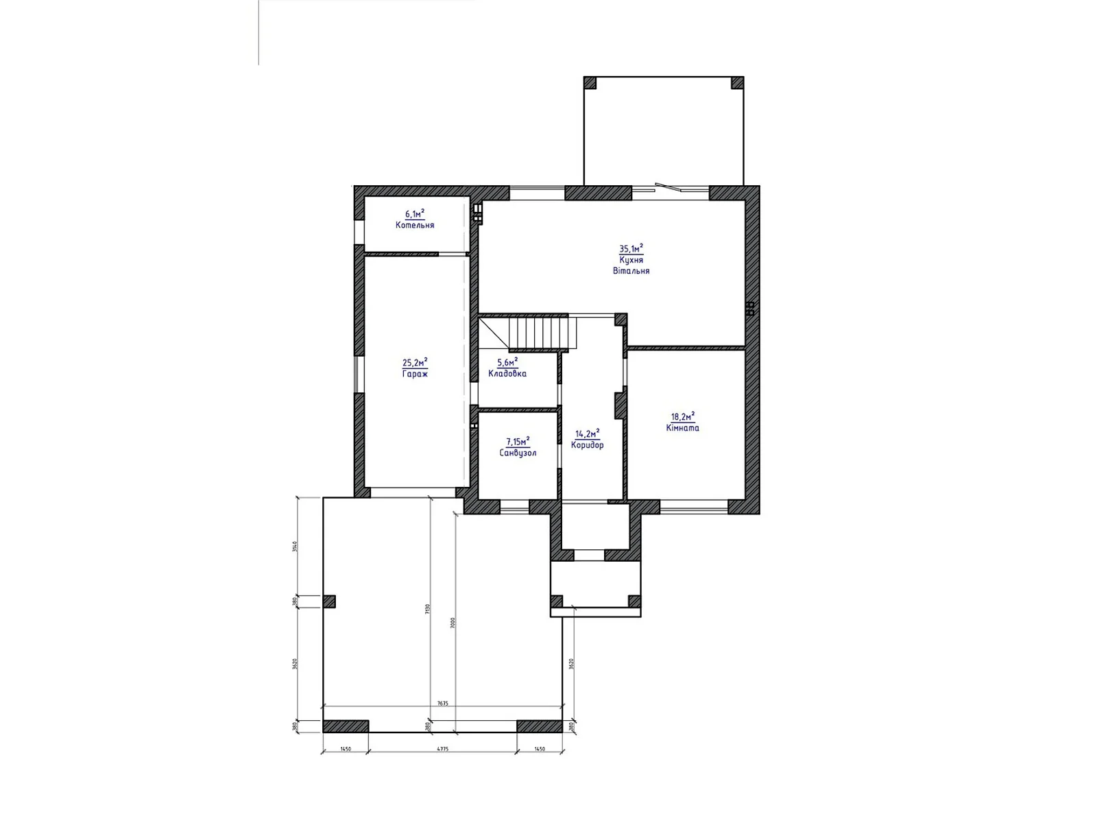 Продается дом на 2 этажа 188 кв. м с камином, цена: 270000 $ - фото 1