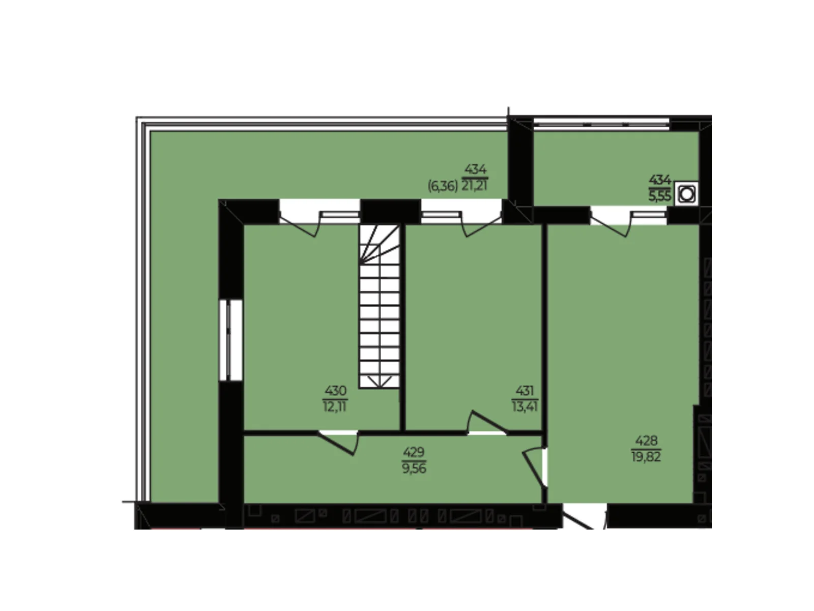 Продается 4-комнатная квартира 129.73 кв. м в Хмельницком, ул. Озерная - фото 1