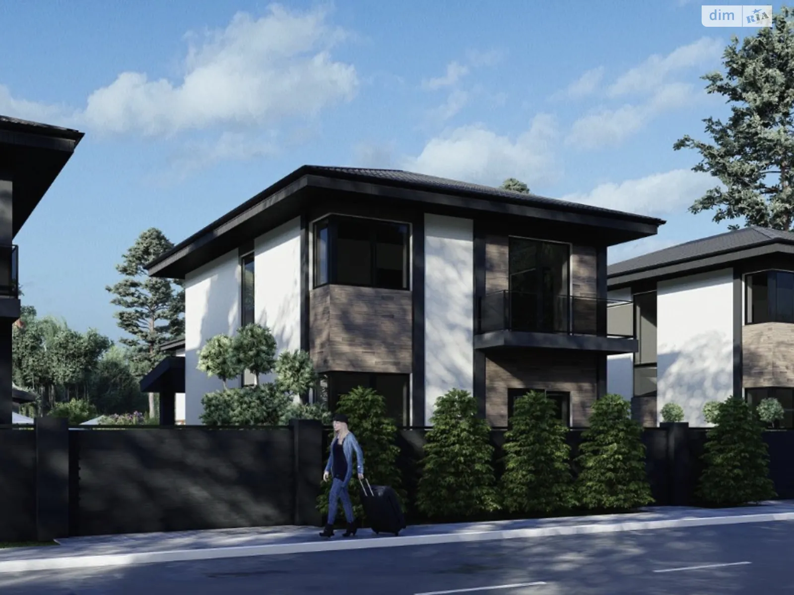 Продается дом на 2 этажа 135 кв. м с камином, цена: 114000 $ - фото 1