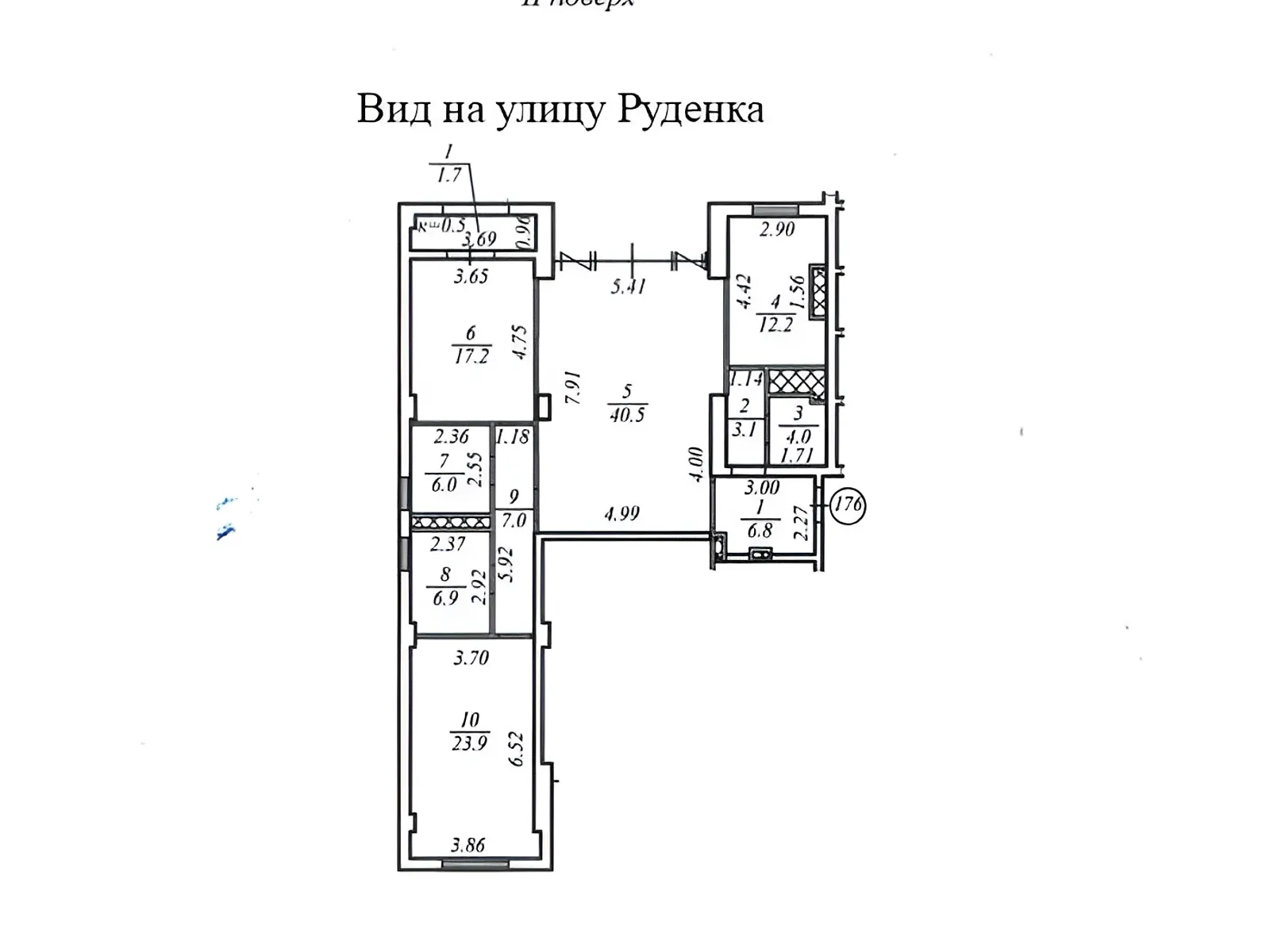 Продается 1-комнатная квартира 53 кв. м в Днепре, просп. Поля Александра, 16 - фото 1