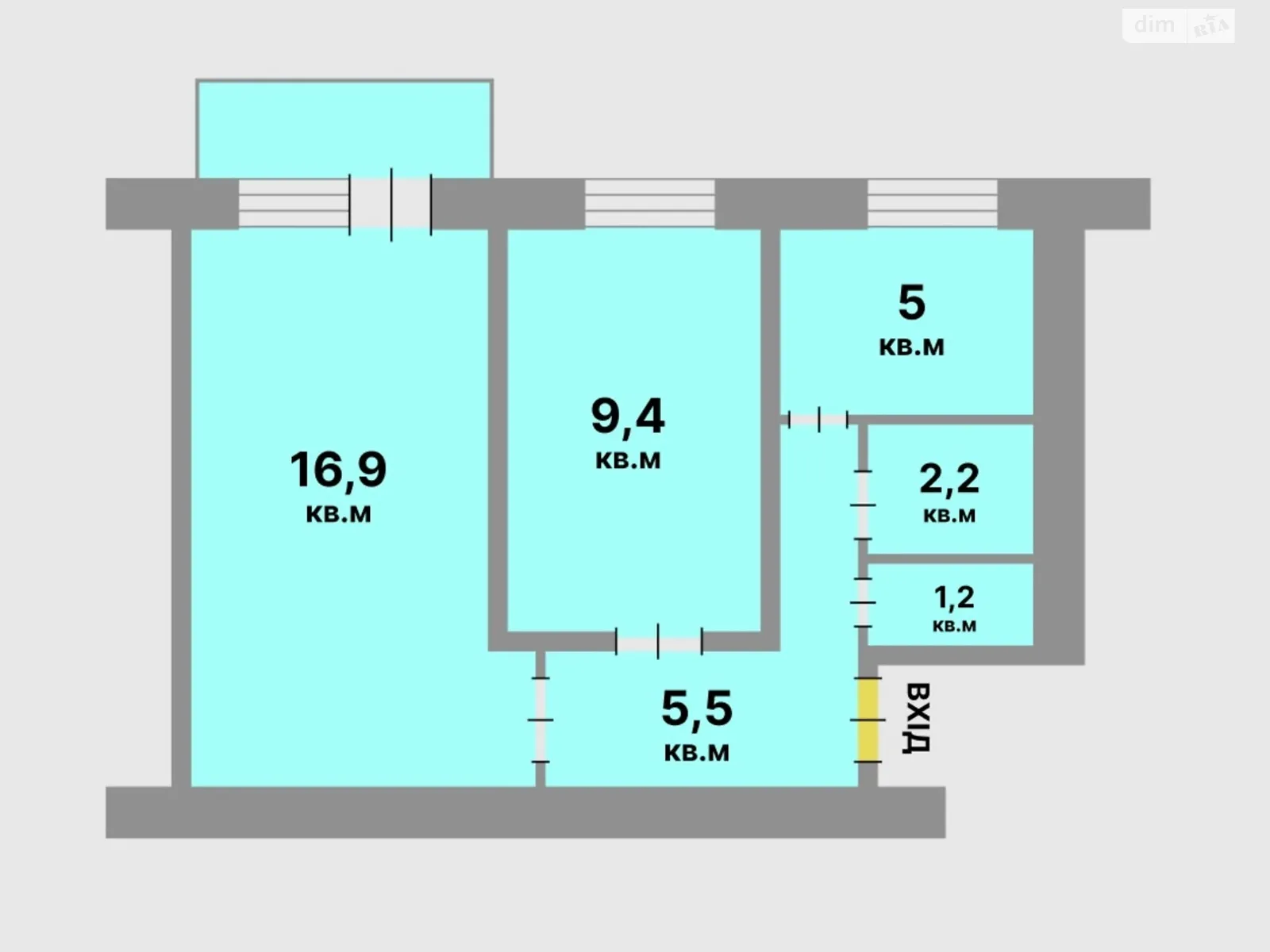 Продается 2-комнатная квартира 45 кв. м в Николаеве, цена: 21000 $