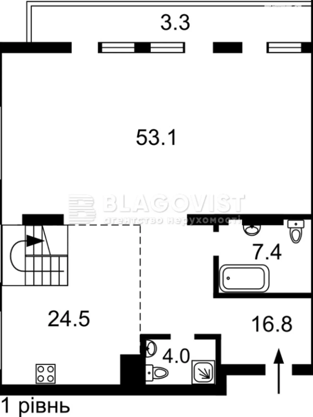 Продается 4-комнатная квартира 220 кв. м в Киеве, ул. Антоновича(Горького), 109