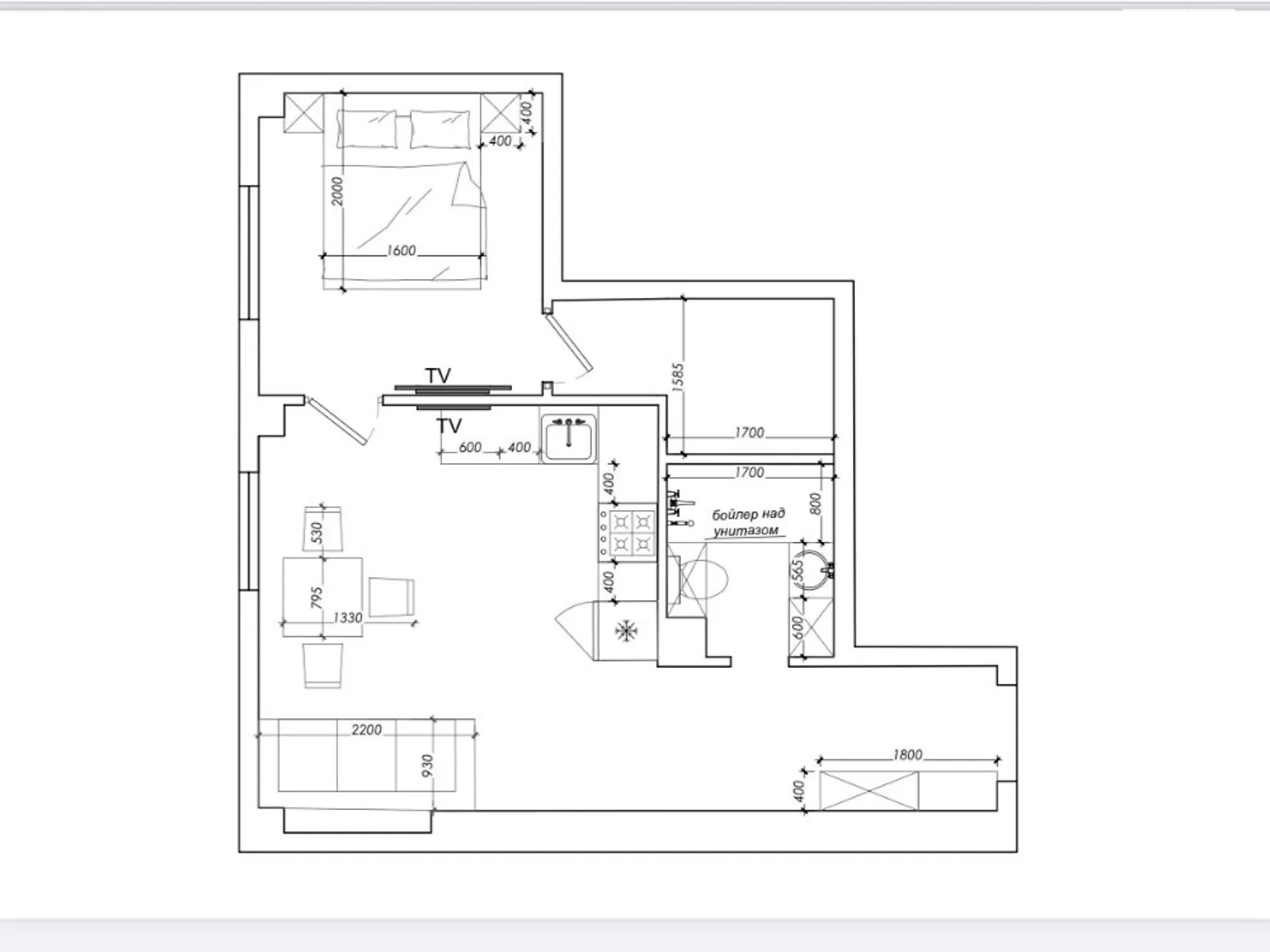 Продается 1-комнатная квартира 38 кв. м в Одессе, пер. Испанский, 1