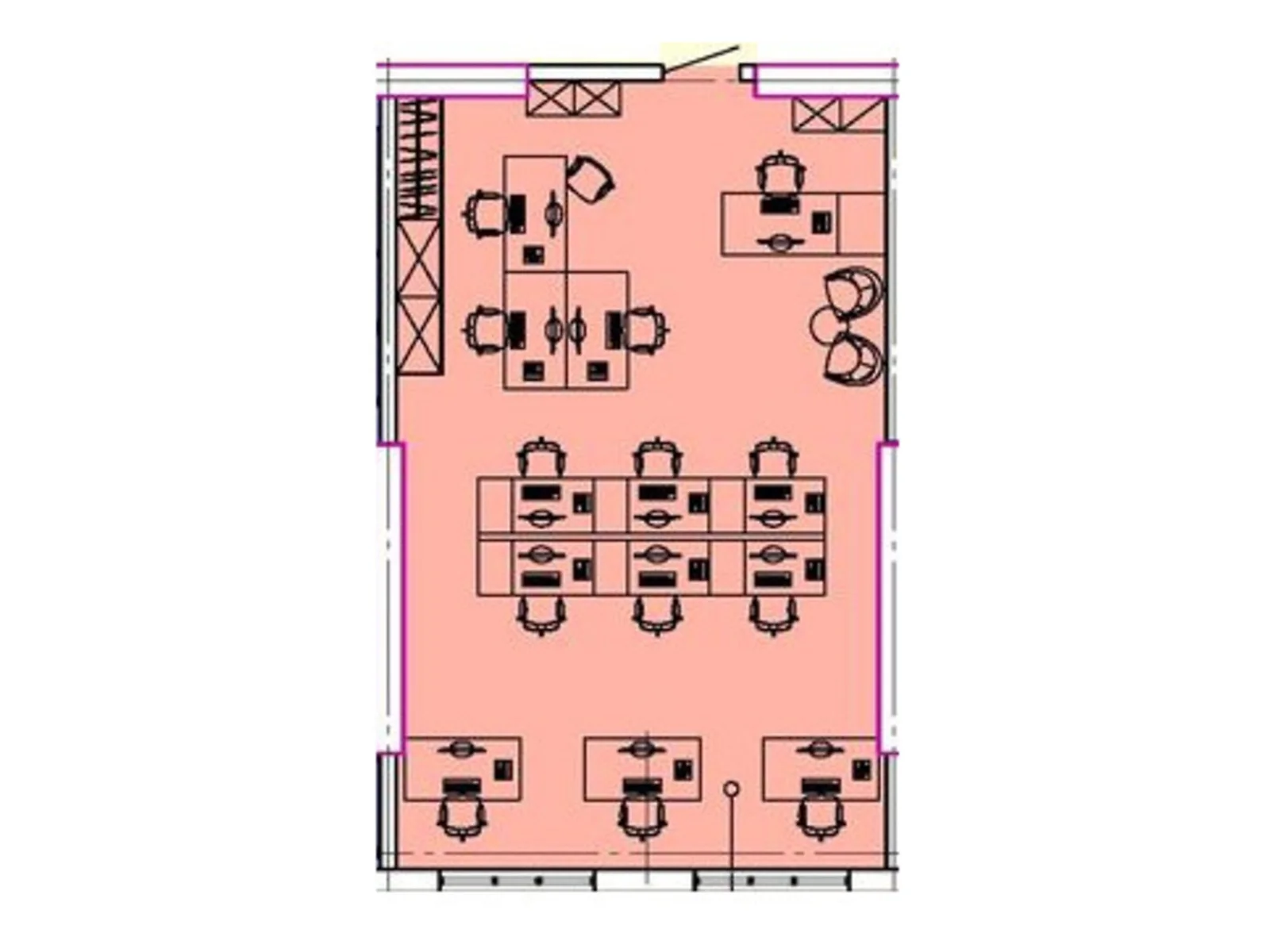 Продается офис 64.2 кв. м в бизнес-центре, цена: 96300 $ - фото 1