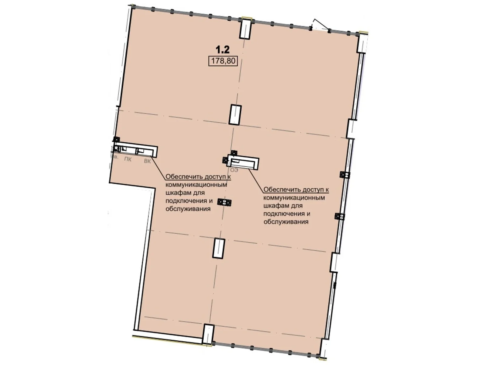 Продается офис 178.8 кв. м в бизнес-центре, цена: 447000 $