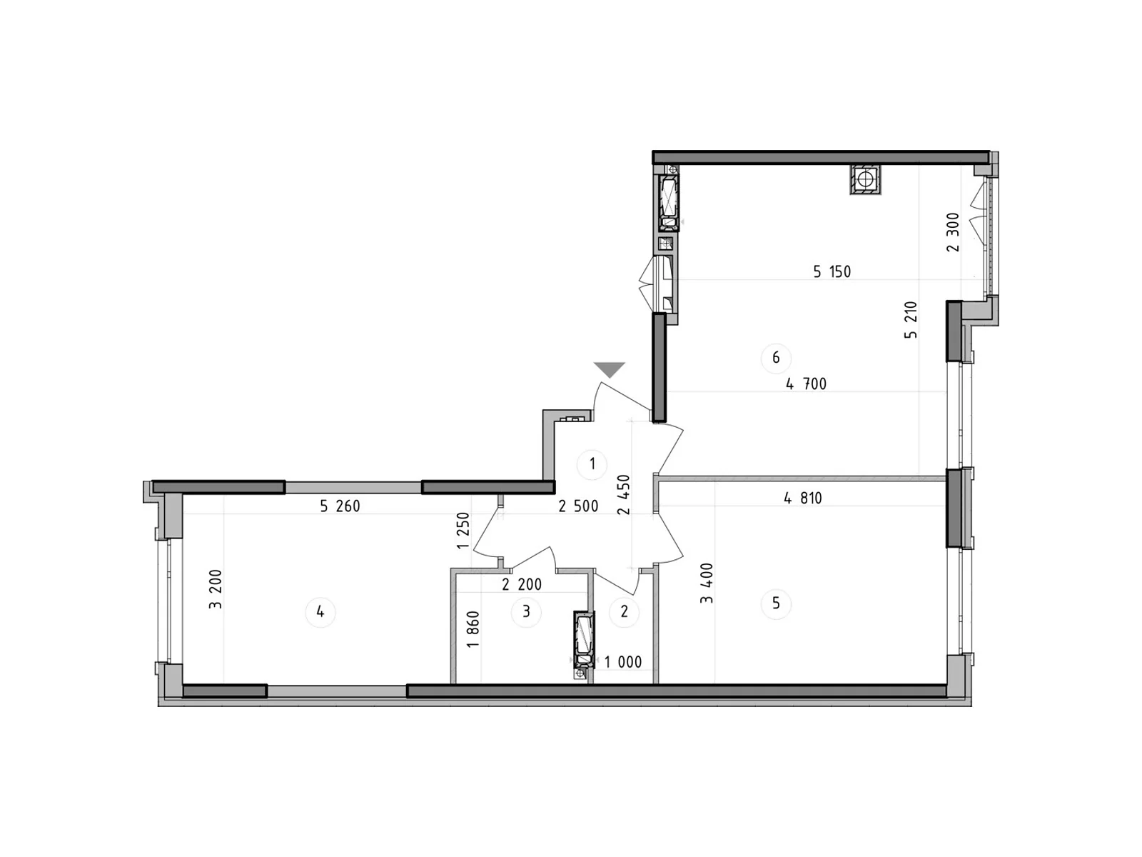 Продается 2-комнатная квартира 67.68 кв. м в Гатном, ул. Оптимистическая, 1 - фото 1