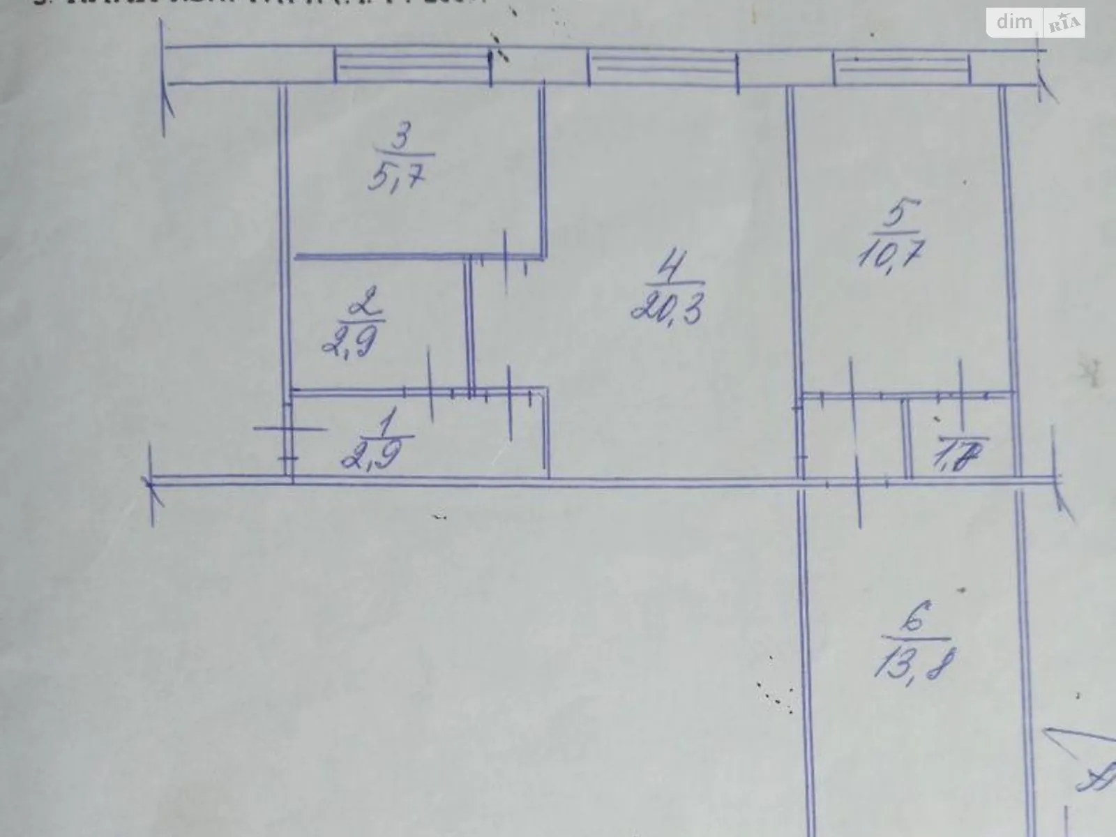 Продается 3-комнатная квартира 59 кв. м в Киеве, бул. Вацлава Гавела, 13