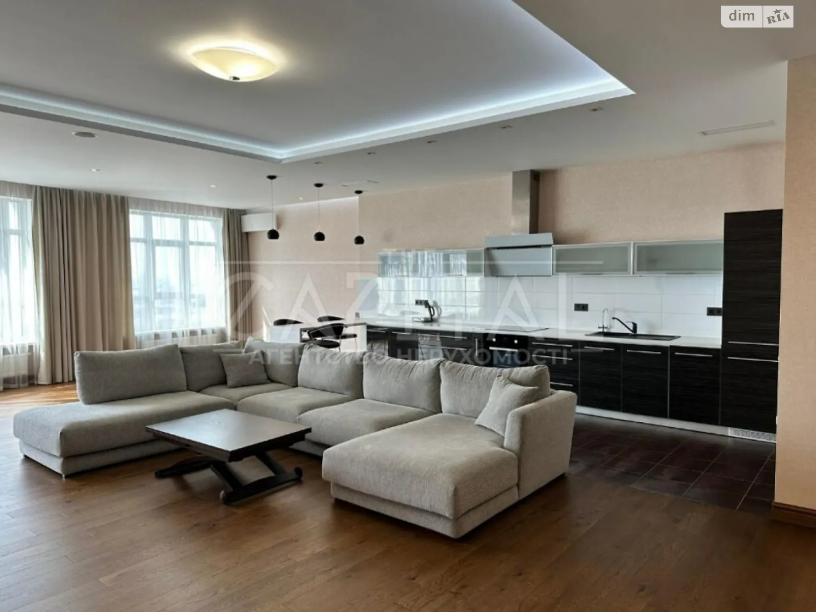 Сдается в аренду 2-комнатная квартира 140 кв. м в Киеве, спуск Кловский, 7 - фото 1