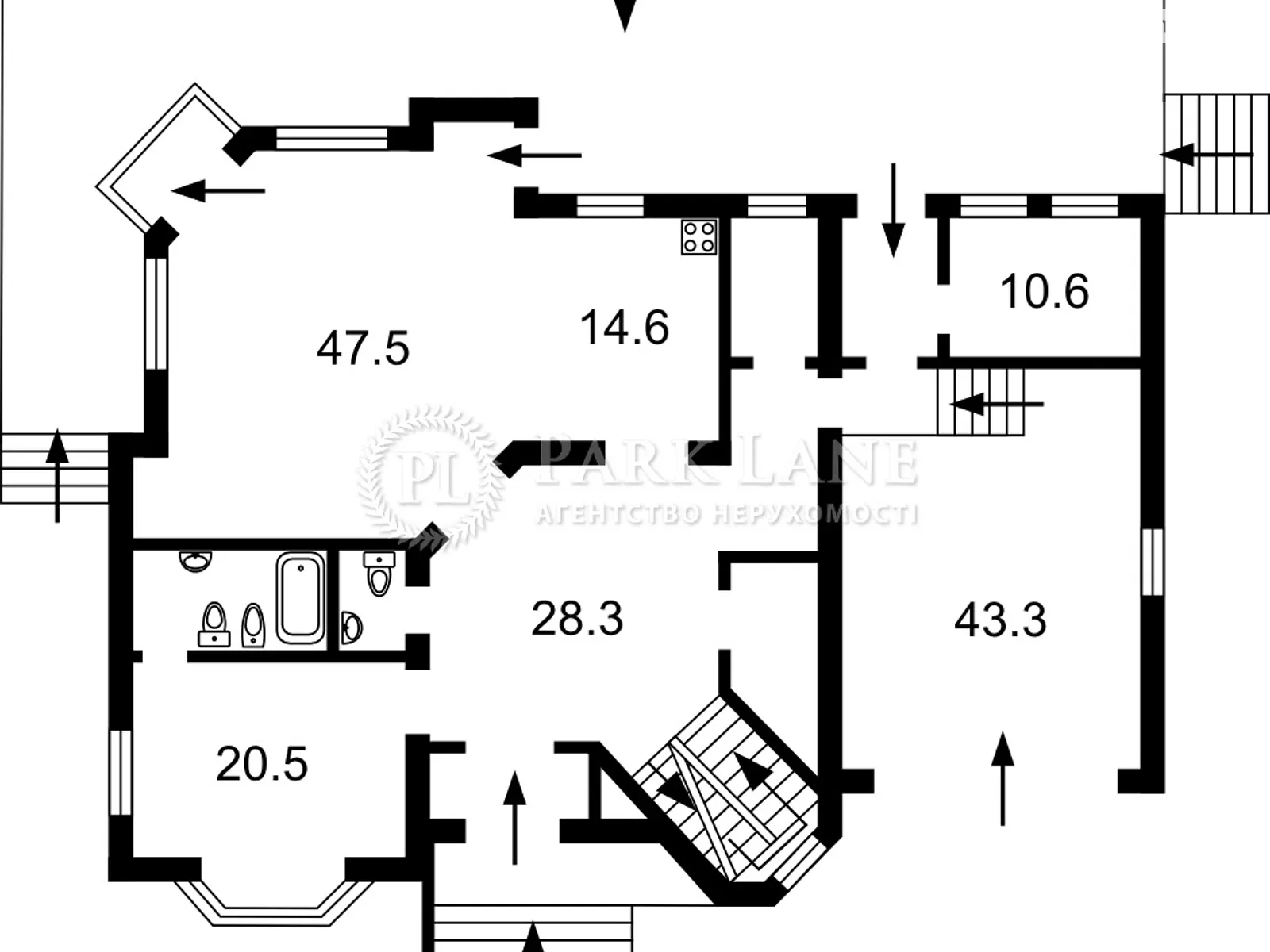 Продається будинок 2 поверховий 565 кв. м з гаражем - фото 3