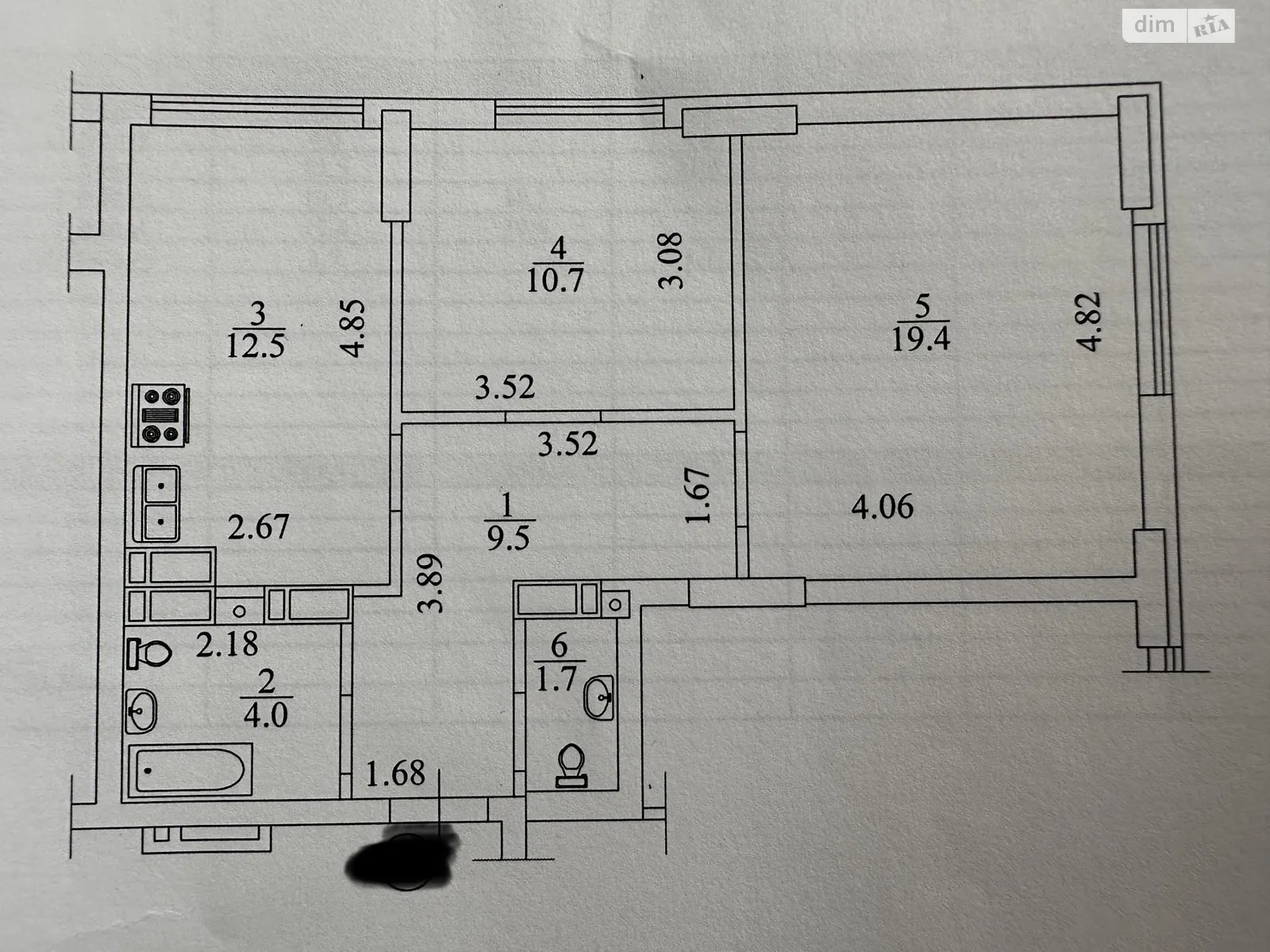 Продается 2-комнатная квартира 59 кв. м в Ирпене, ул. Литературная(Чехова), 27