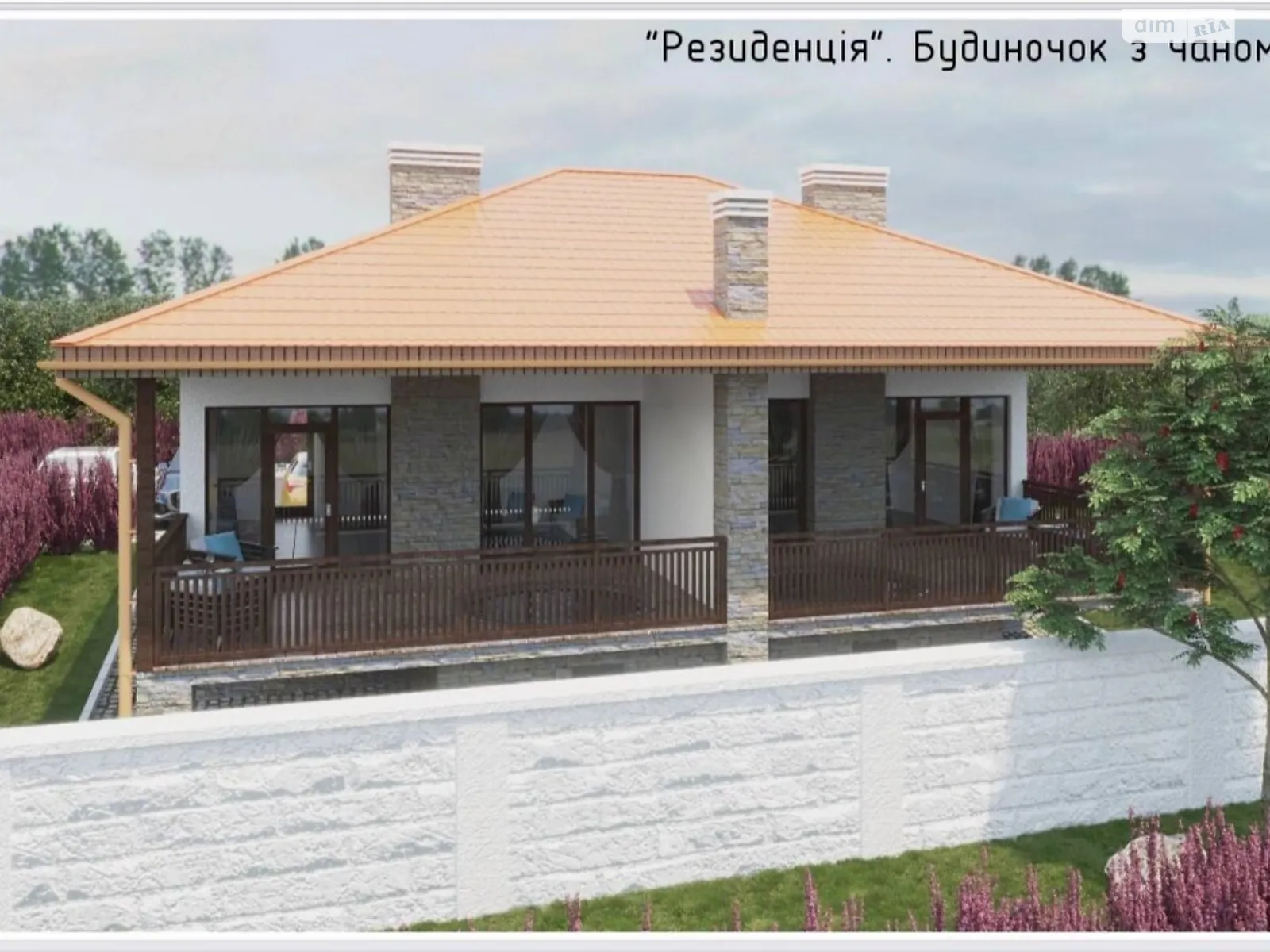 Продается часть дома 57 кв. м с камином, цена: 50999 $ - фото 1